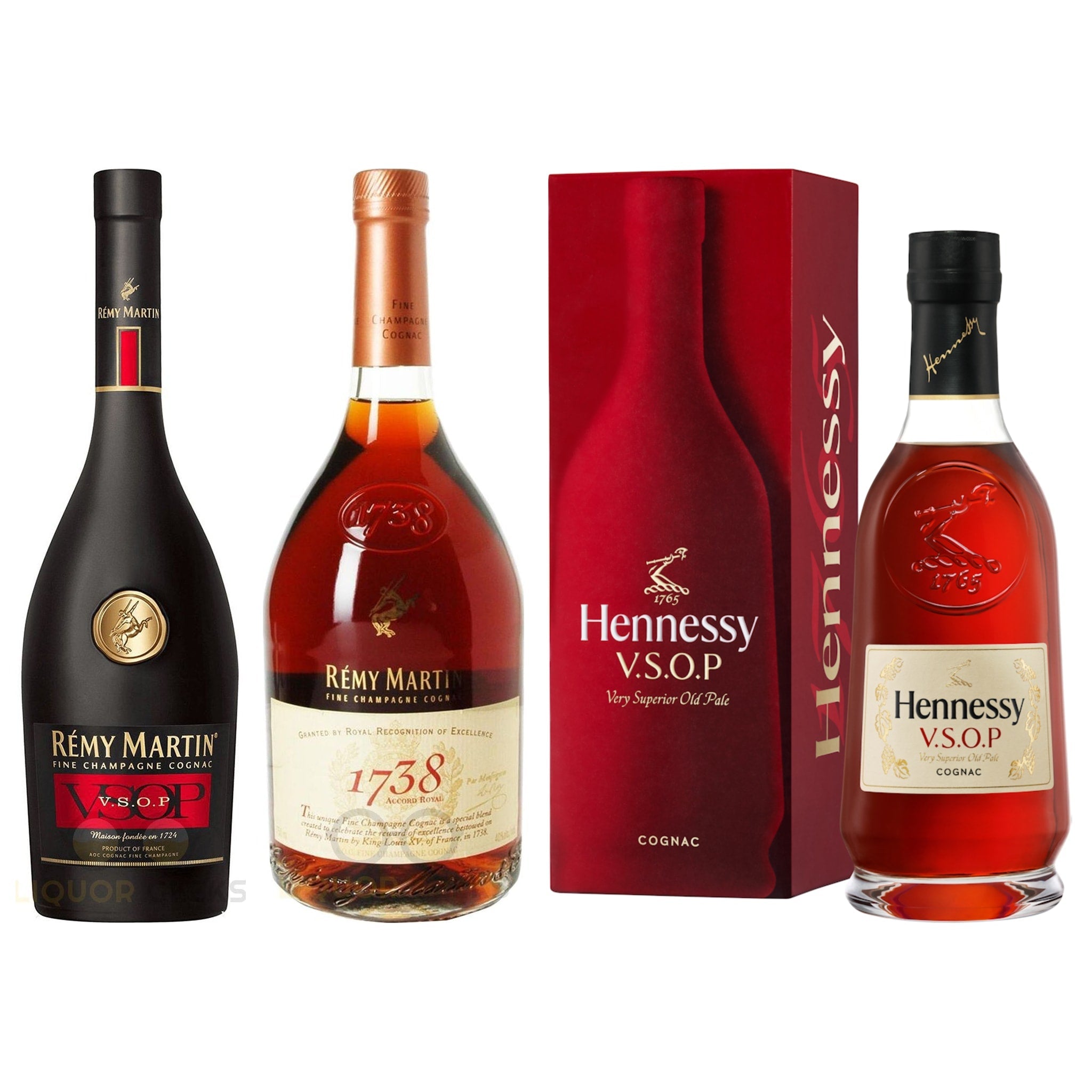 Rémy Martin VSOP, 1738 Accord Royal & Hennessy VSOP Trio | Gifted Pour