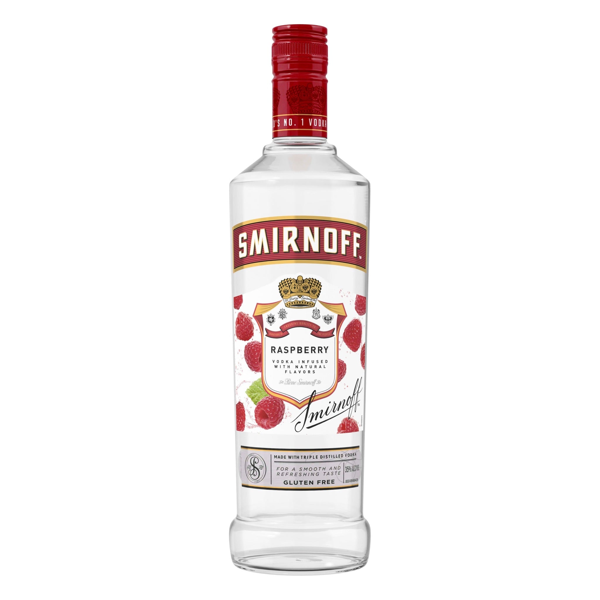Smirnoff Vodka Raspberry Flavored