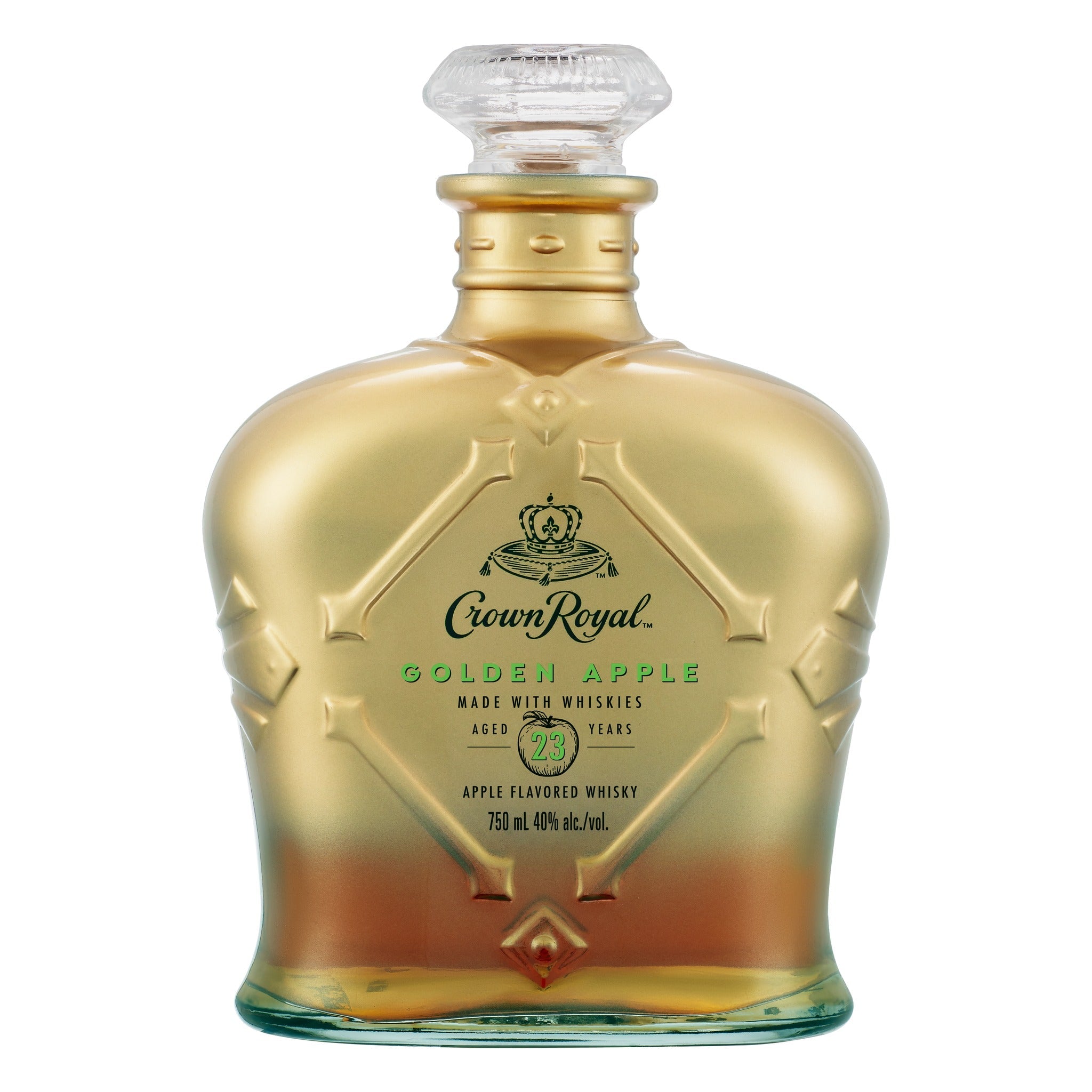 Crown Royal Apple Flavored Whiskey Golden Apple 23 Year