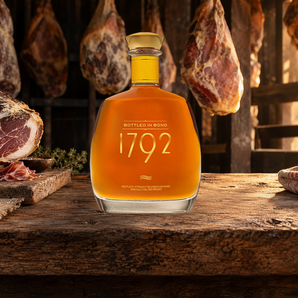1792 Straight Bourbon Bottled In Bond Whiskey smokehouse shelf