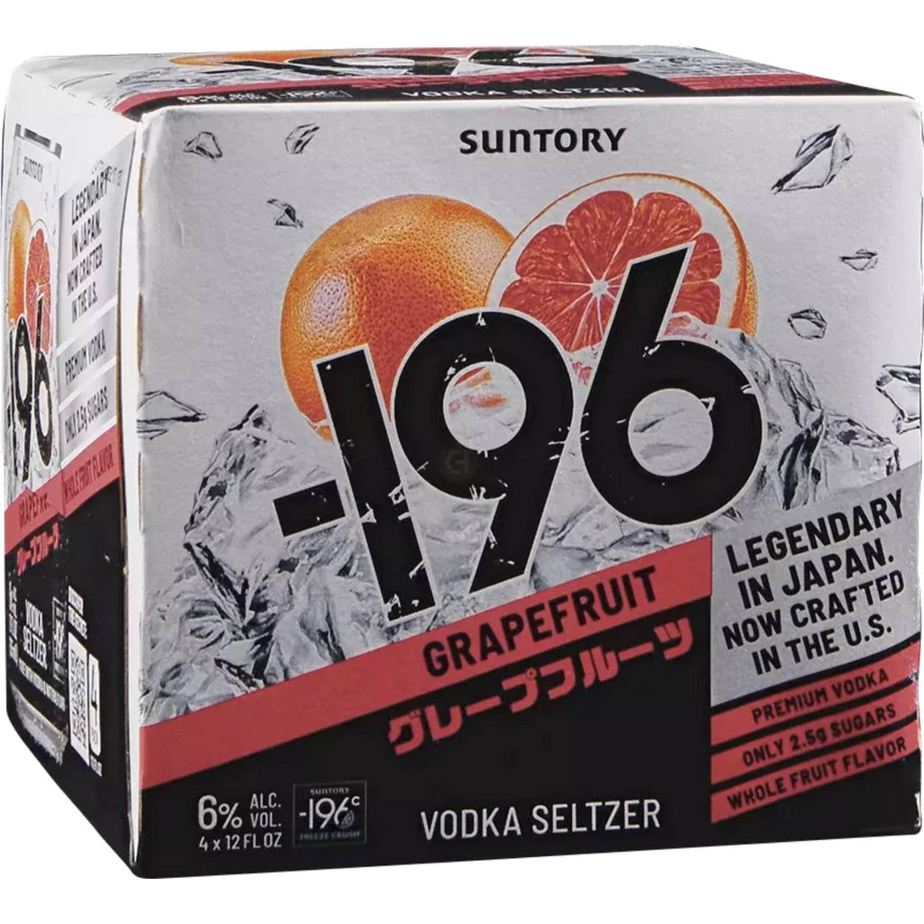 -196 Grapefruit Vodka Seltzer Cocktail