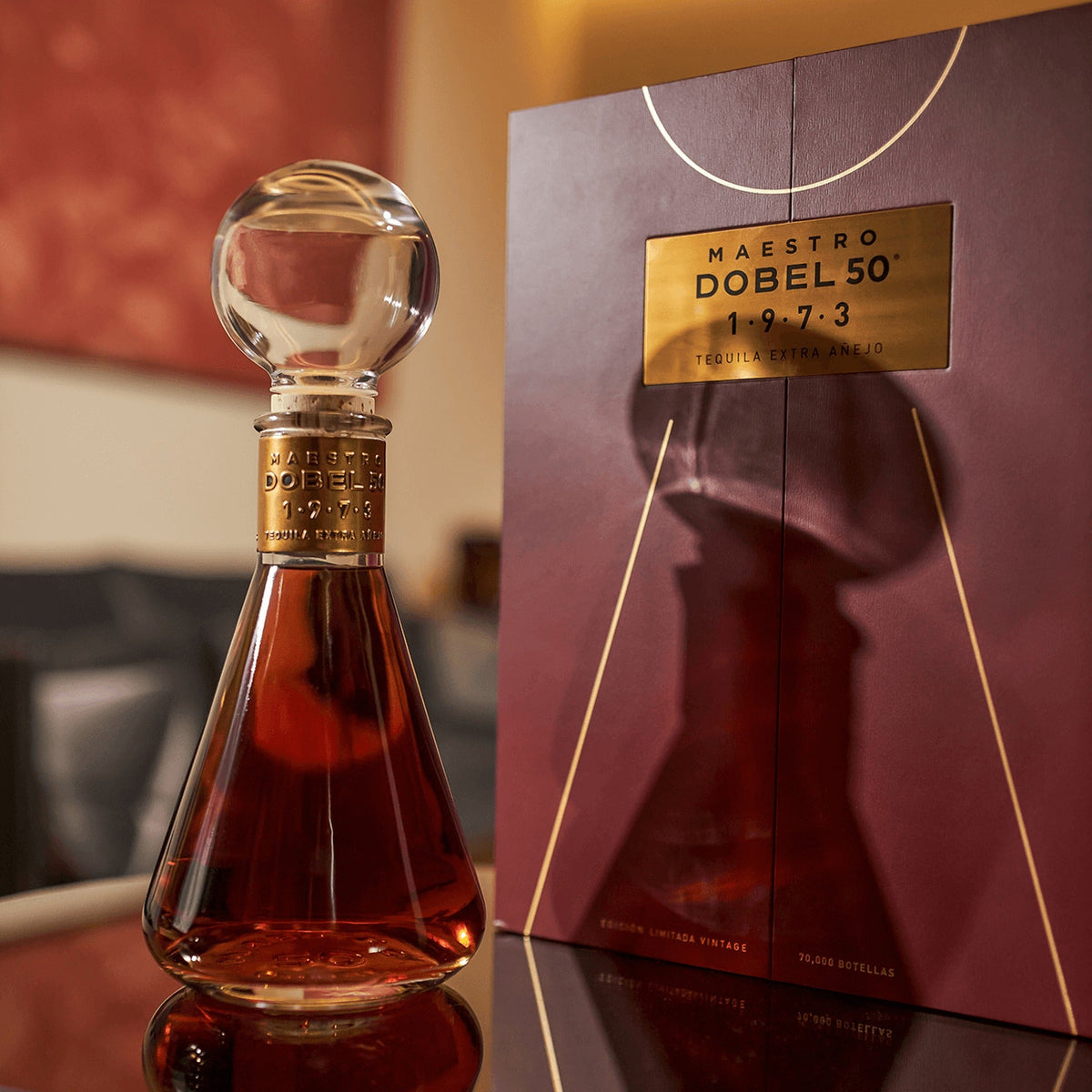 Maestro Dobel 50th Anniversary 1973 Extra Anejo Tequila - official Maestro Dobel photo