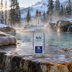 44 North Mountain Huckleberry Vodka hot springs rock
