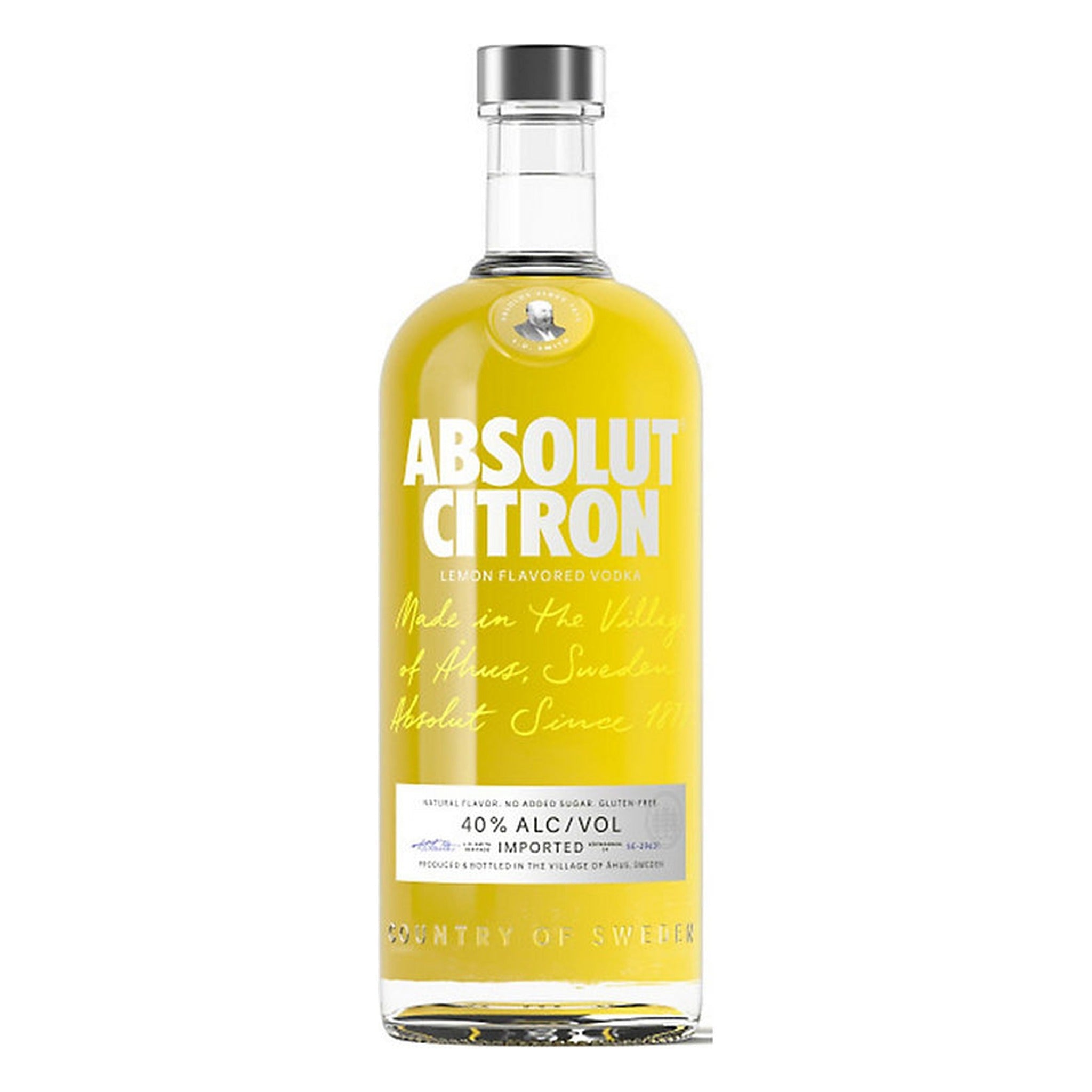 Absolut Citron Flavored Vodka 1 Liter