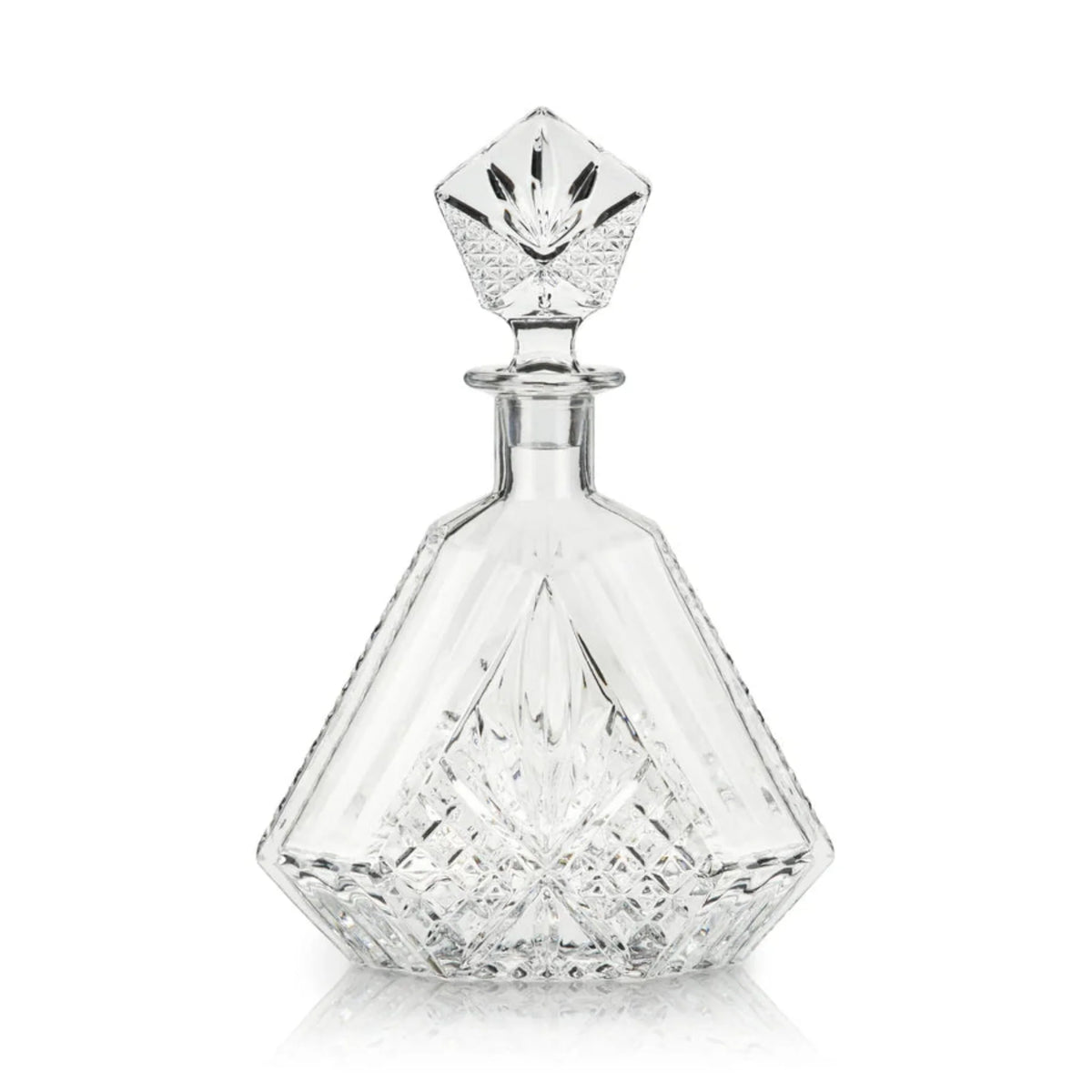 Admiral Crystal Irish Cut Whiskey Decanter-1