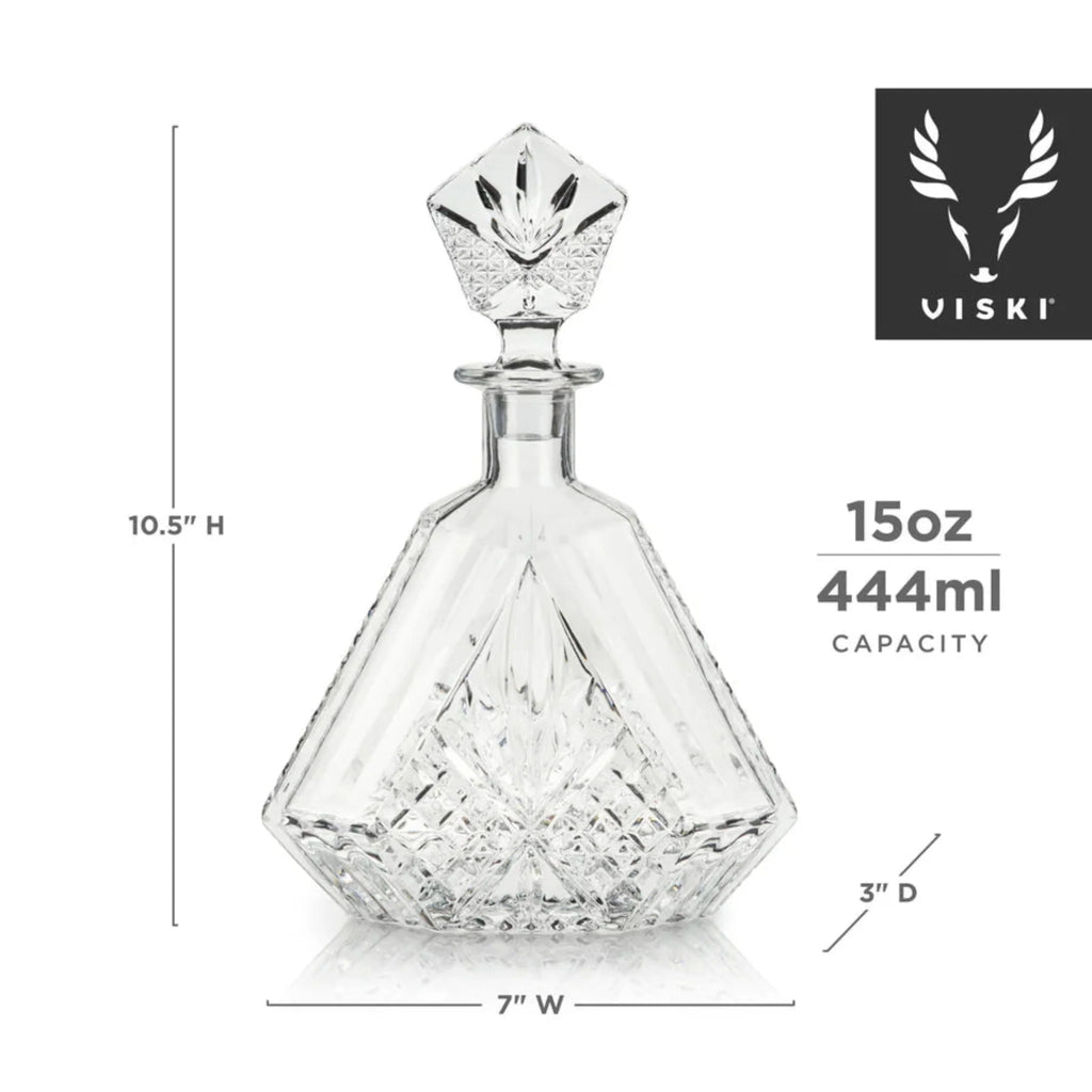 Admiral Crystal Irish Cut Whiskey Decanter-3