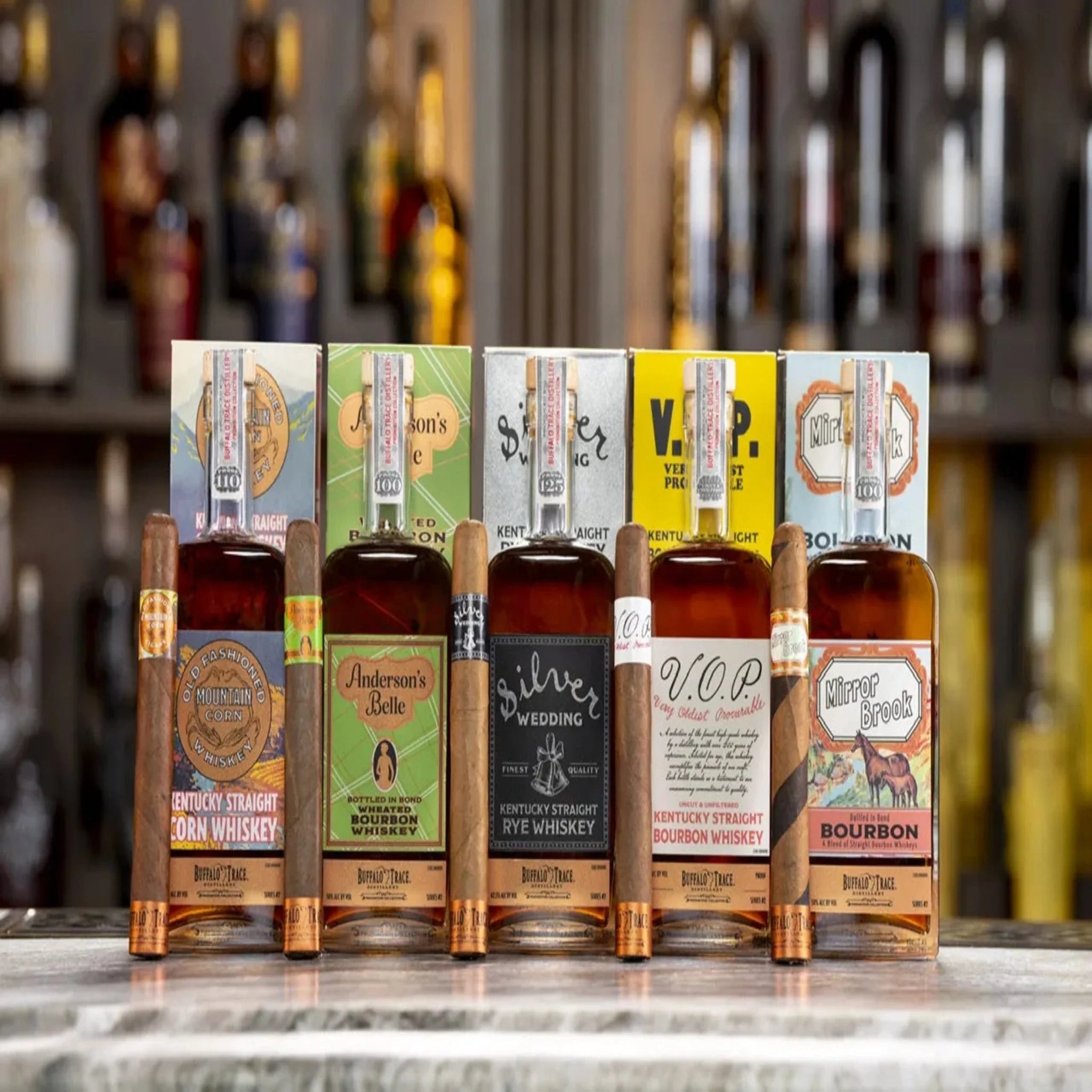 Buffalo Trace 2025 Prohibition Collection – 5 x 375mL Limited Edition Set (2)