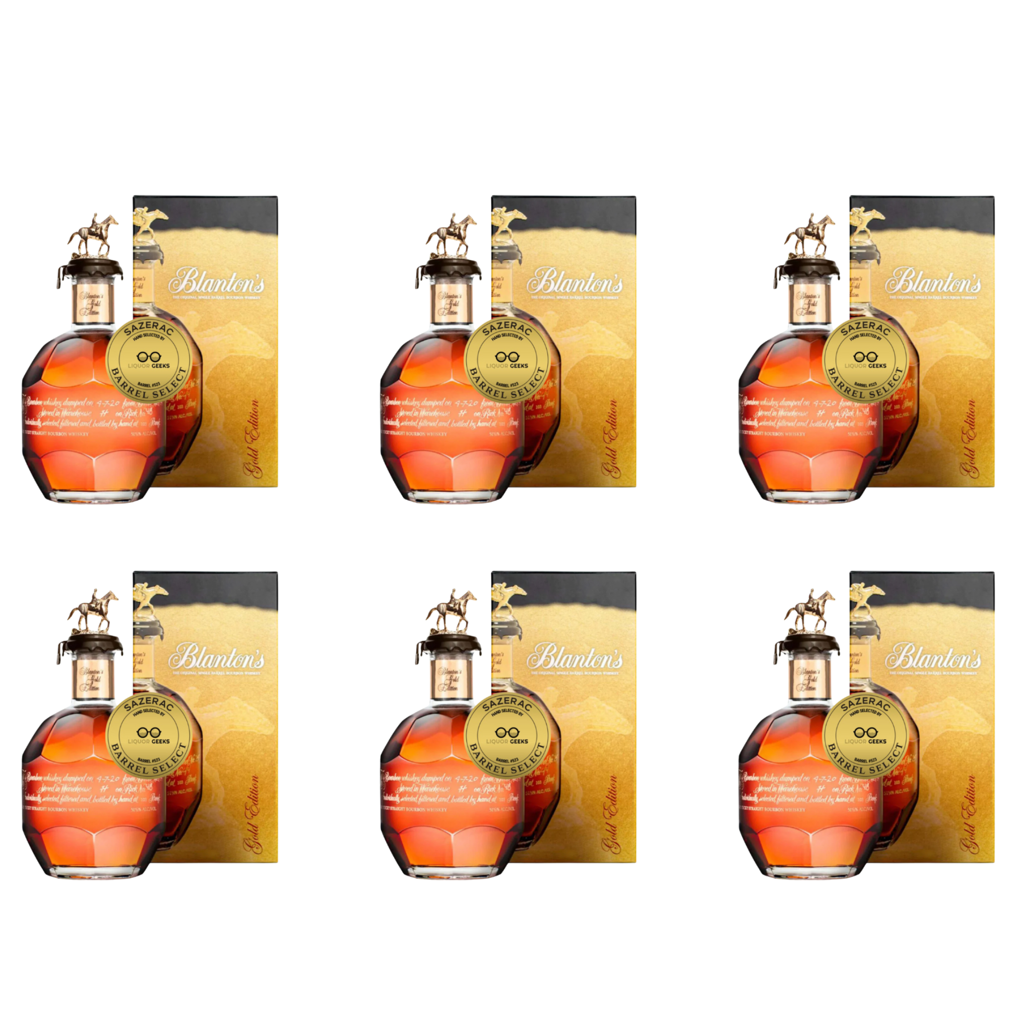 Blanton’s Gold Edition Single Barrel Bourbon – Liquor Geeks Barrel Select #291 – Store Pick (5)
