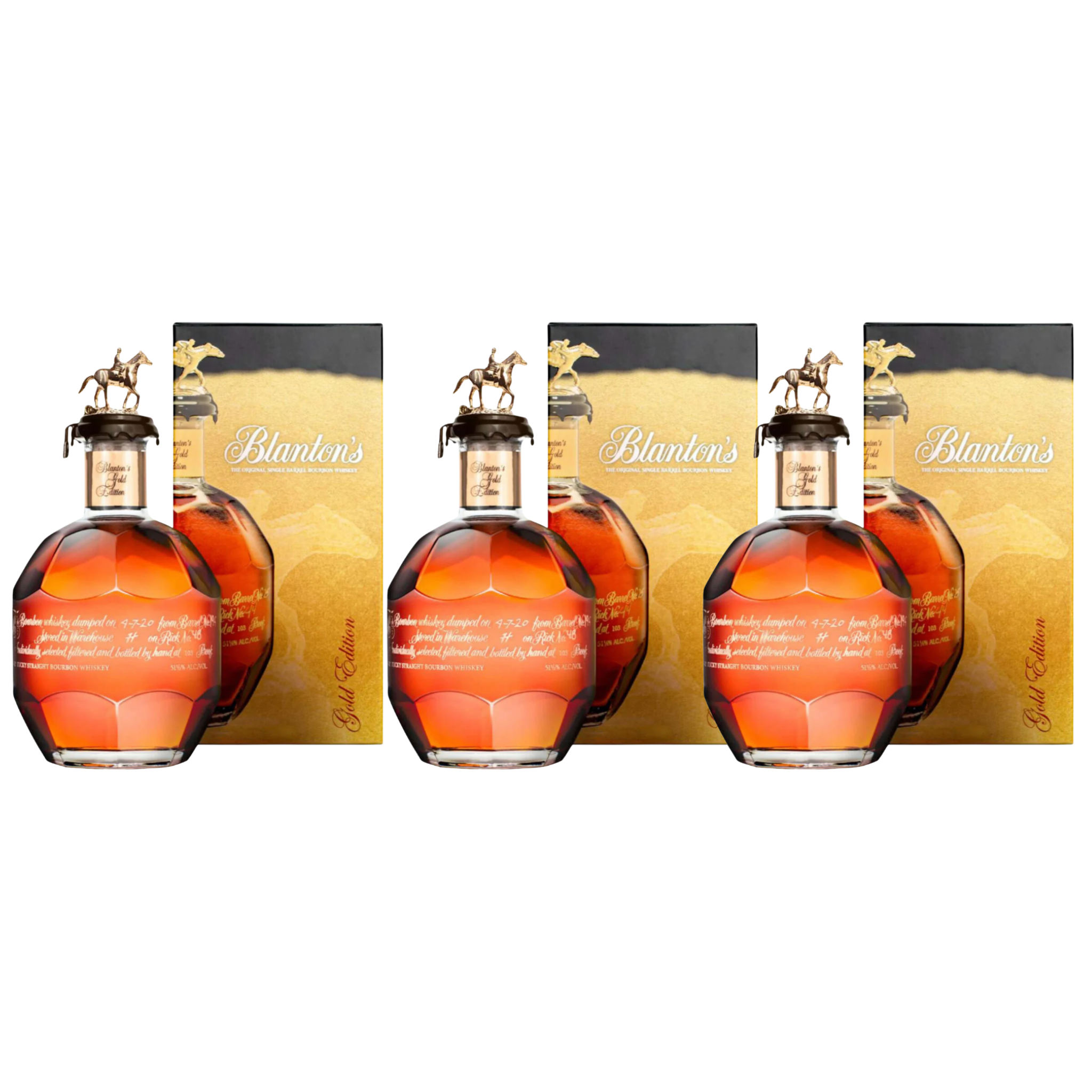 Blanton's Gold Single Barrel Bourbon Whiskey (2)