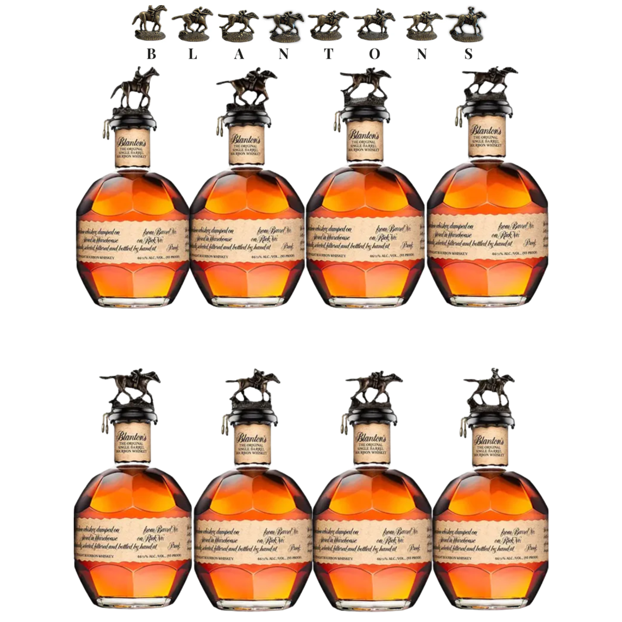 Blanton's Single Barrel Bourbon Whiskey Label