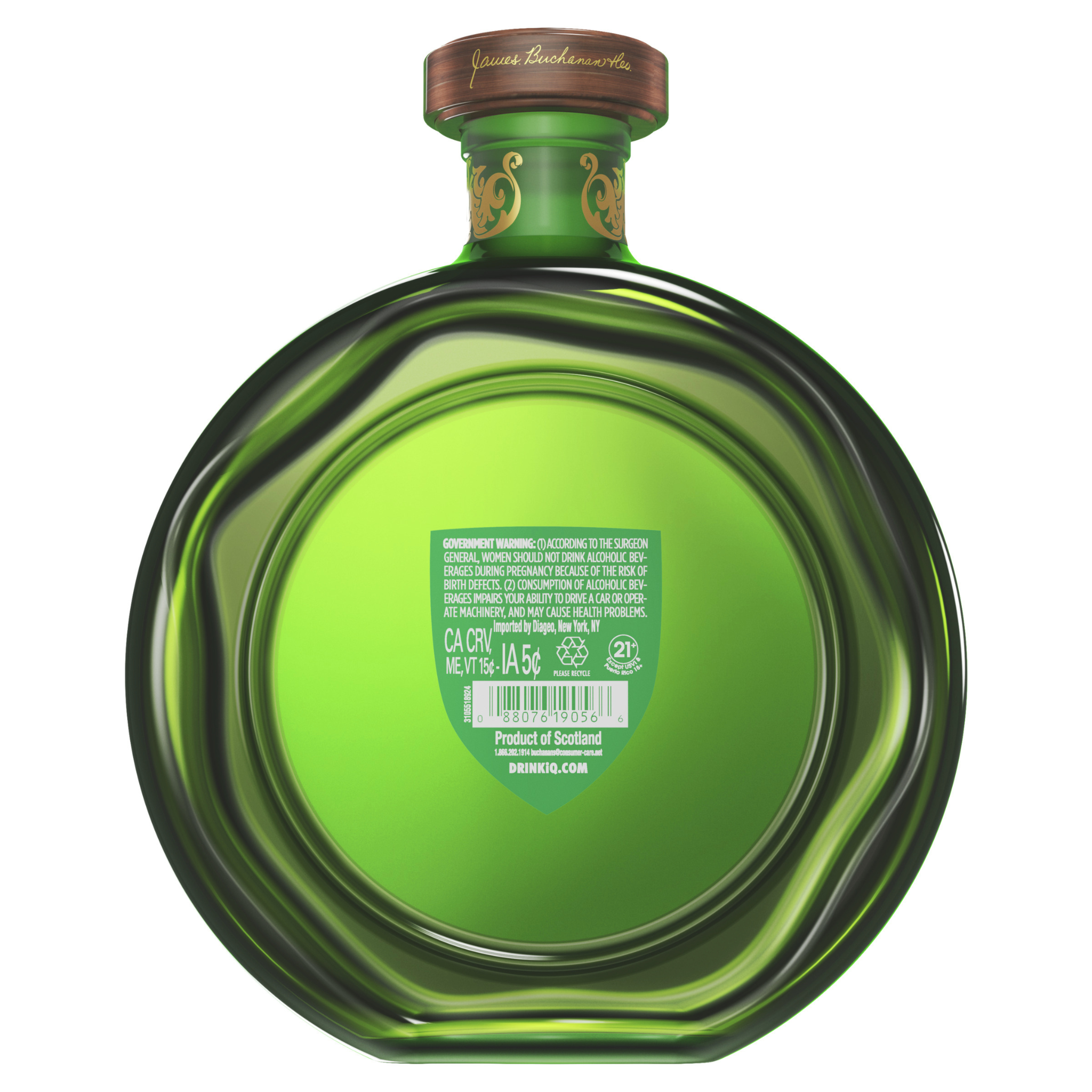 Buchanan’s Green Seal Blended Scotch Whisky (2)