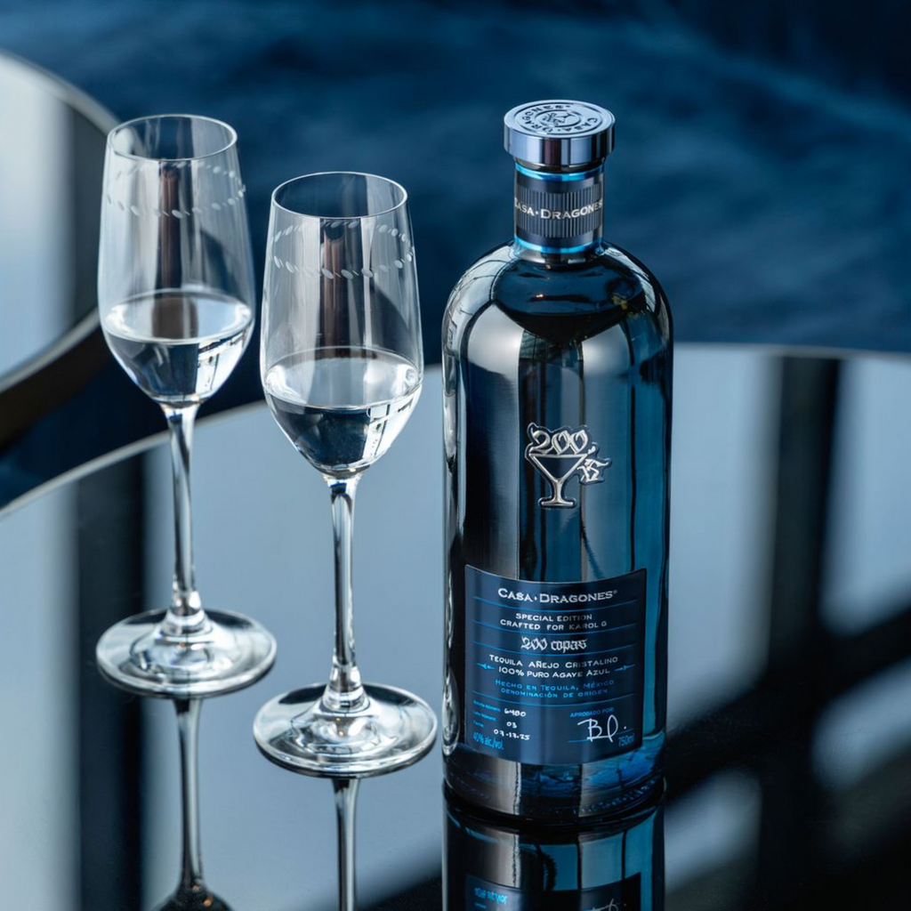 Casa Dragones X Karol G '200 Copas' Cristalino Tequila (2)