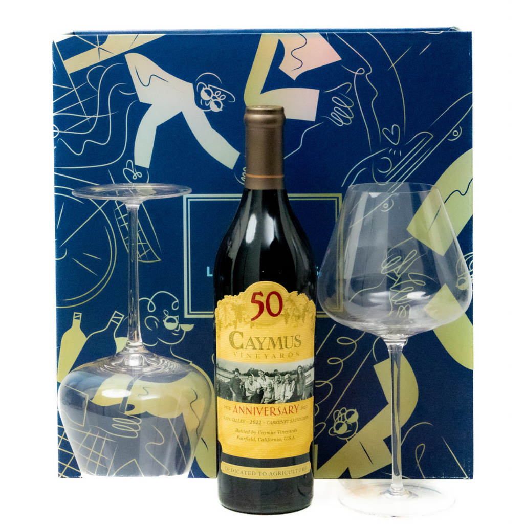 Caymus Vineyards Cabernet Sauvignon Napa Valley Gift Set with Glasses & Wine Opener – Exclusive Liquor Geeks Edition (3)