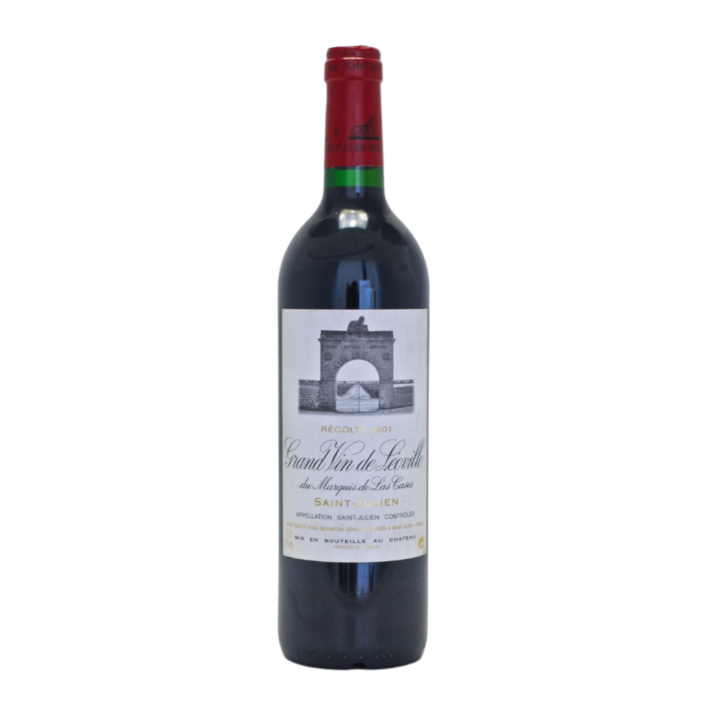 Chateau Leoville Las Cases Saint Julien 2001 Wood Box