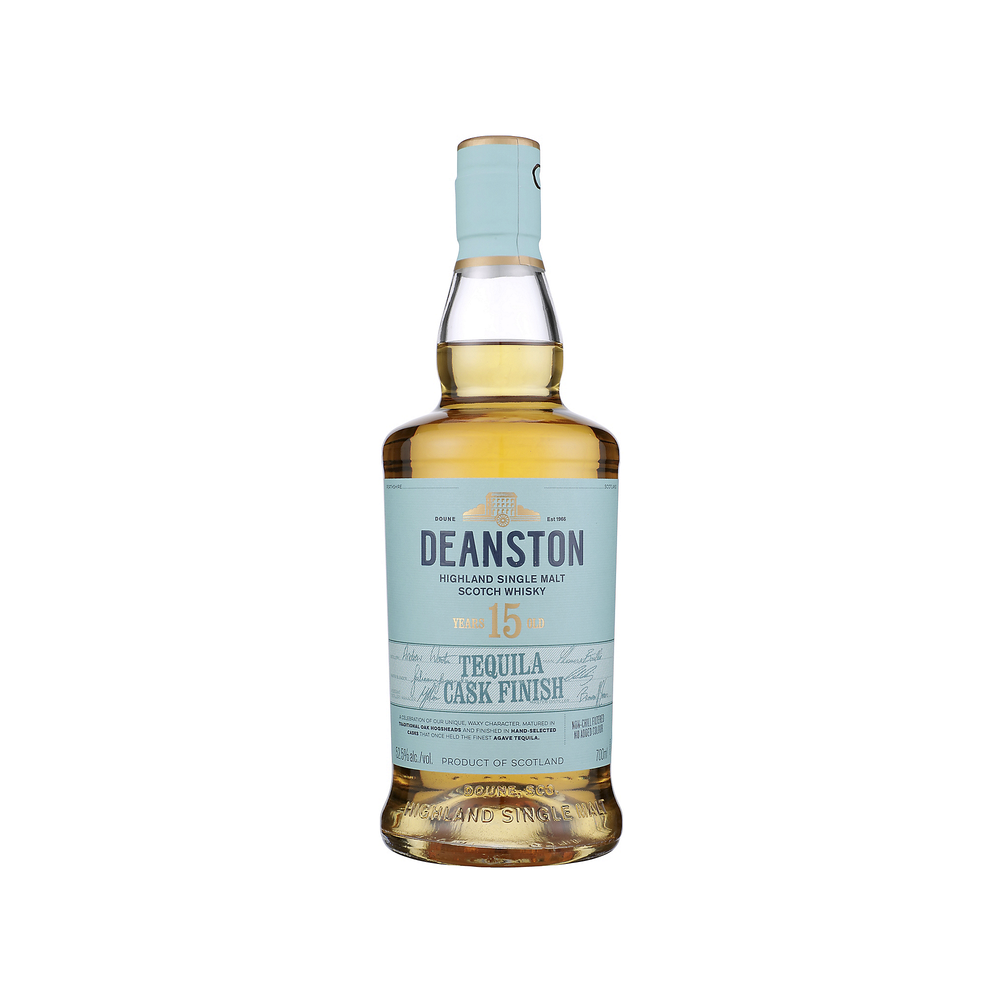 Deanston Single Malt Scotch Tequila Cask Finish 15 Year Whiskey 105 Proof