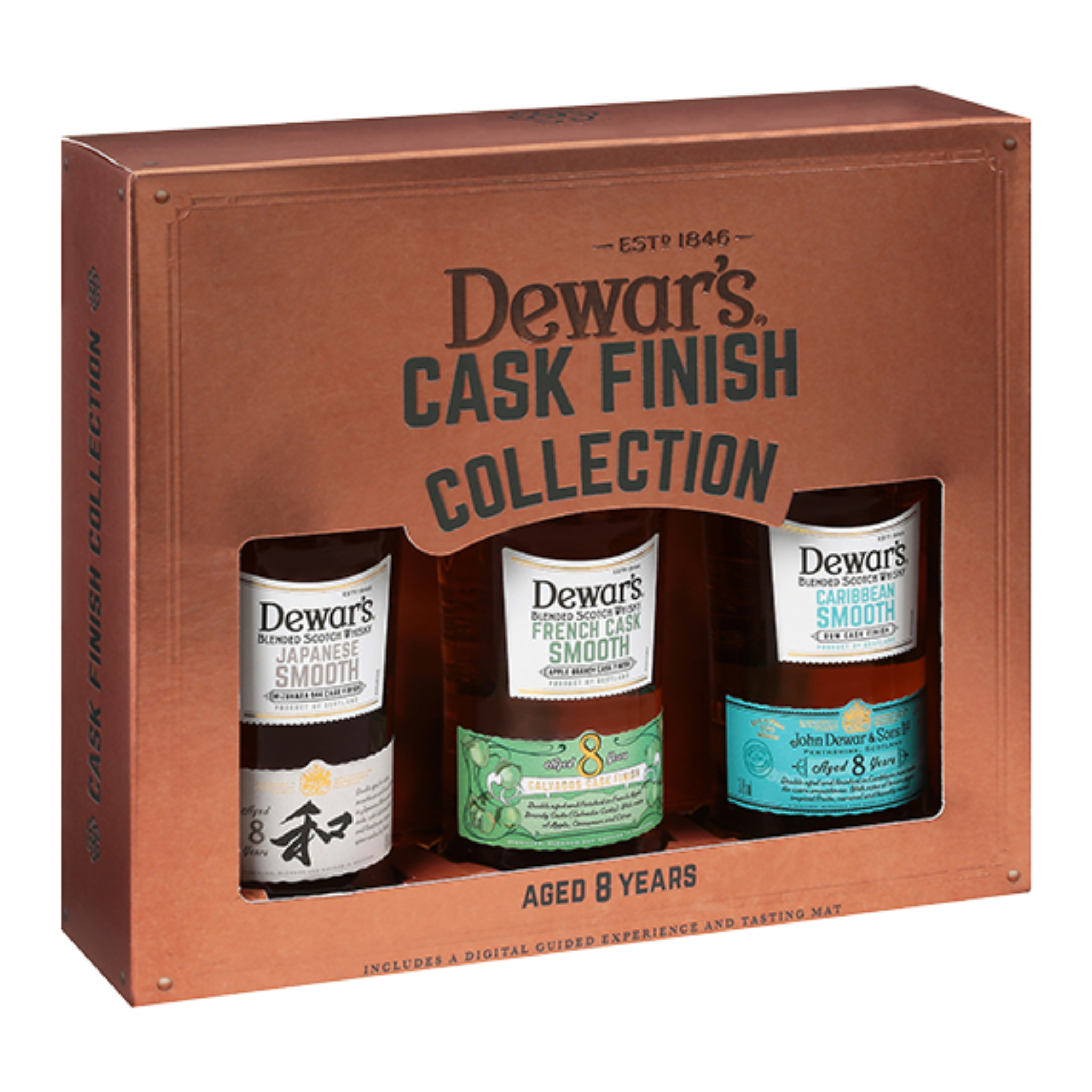 Dewar's Blended Scotch Whisky Collection – 3x375ml Gift Set (2)