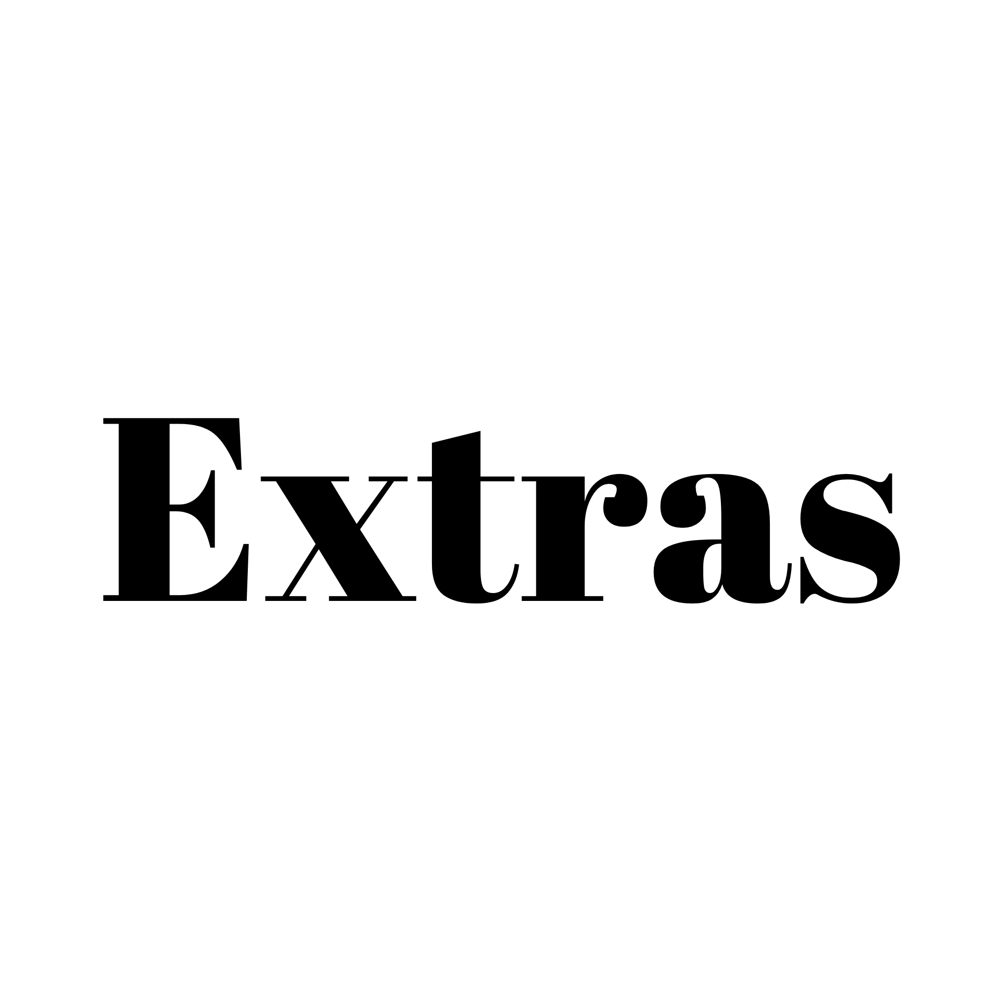 Extras