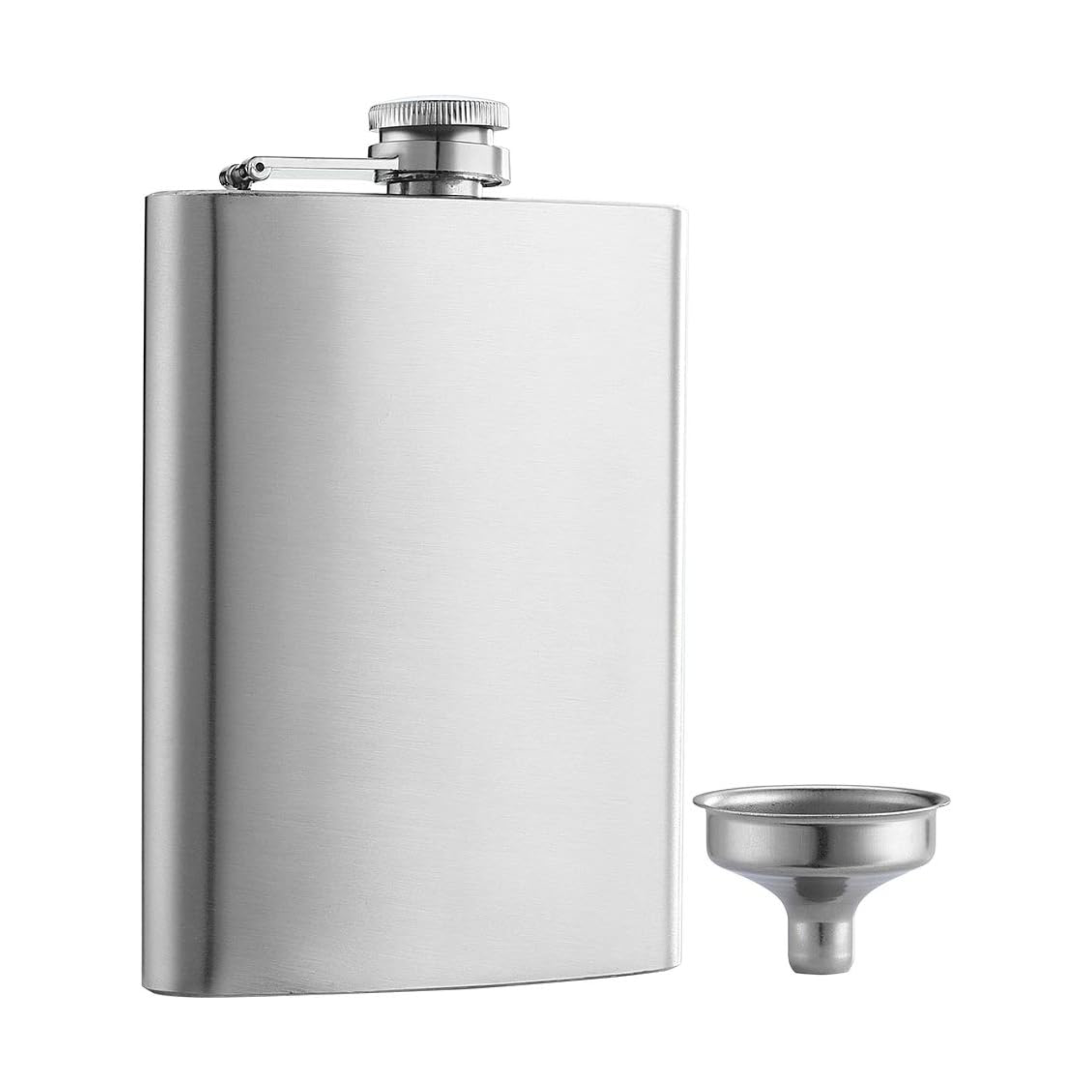 Flask for Liquor Matte 8 Oz Stainless Steel (2)