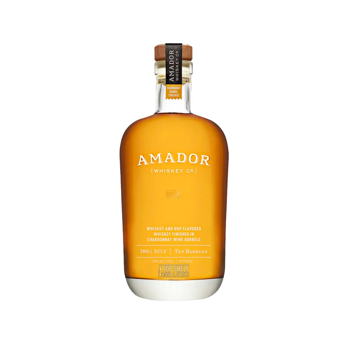 Amador Whiskey Co. Ten Barrels Small Batch Rye Whiskey  Finished in Cognac and Sherry Casks