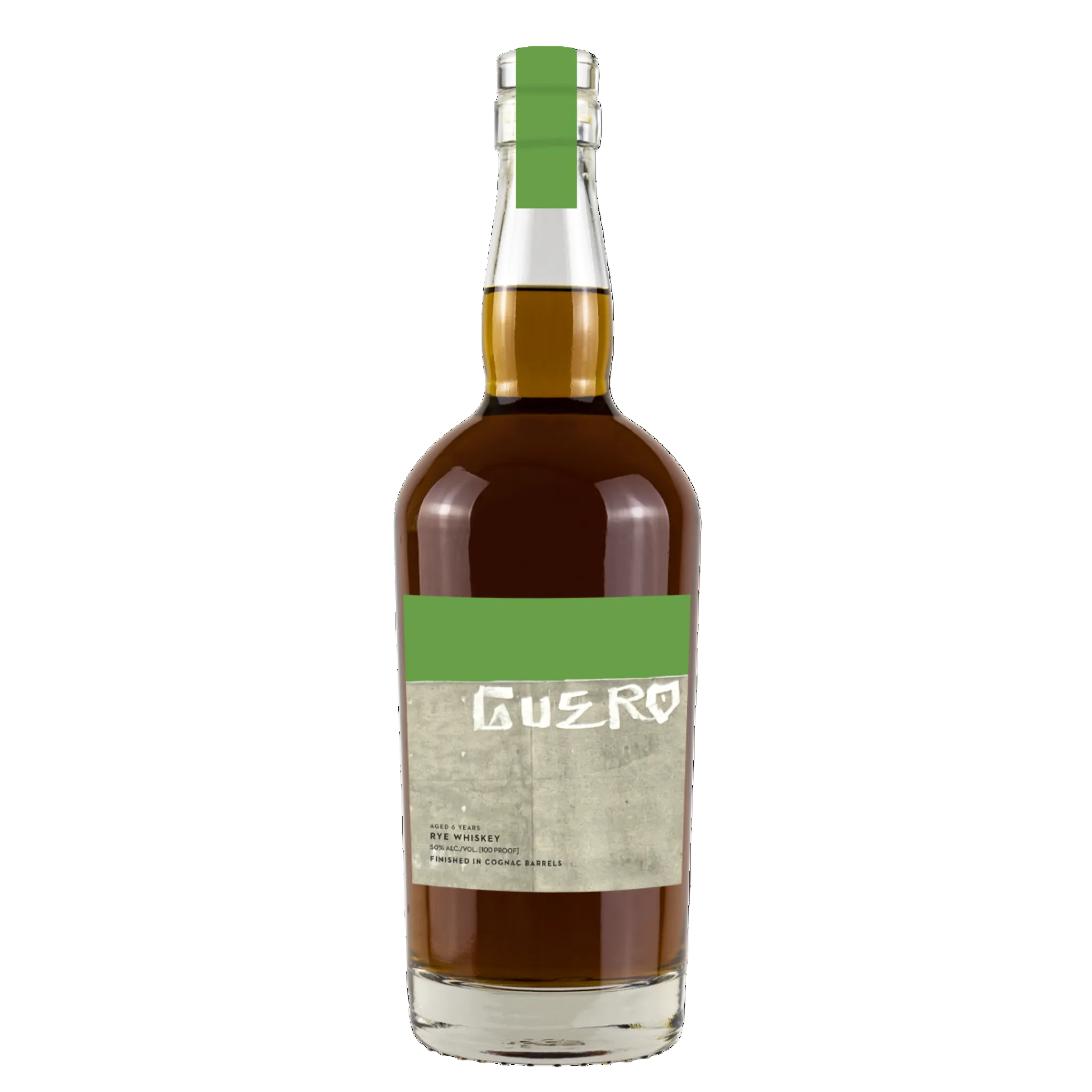 Guero Aged 6 Years Reserve Rye Whiskey Finished In Cognac Barrels