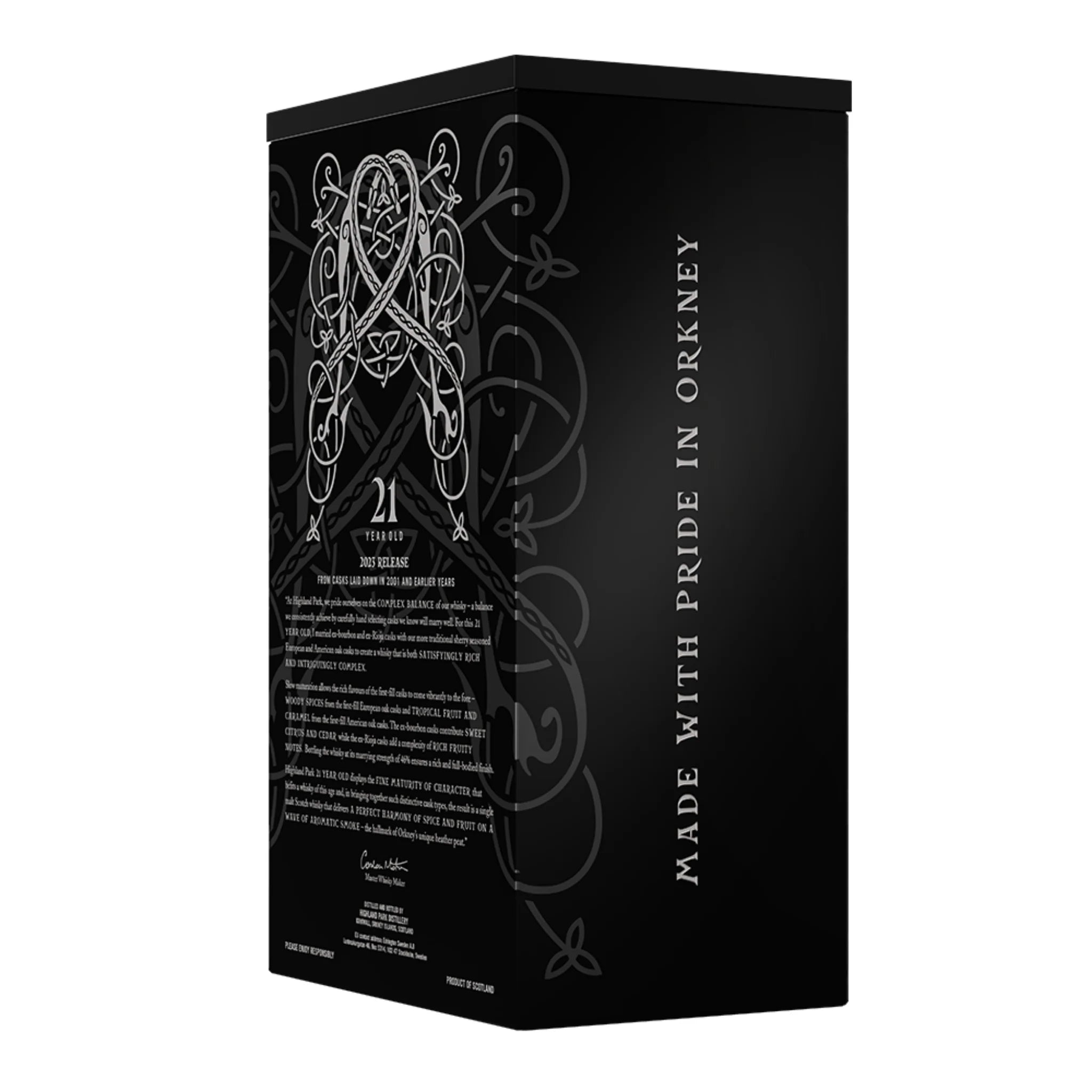 Highland Park 21 Year Old Single Malt Scotch Whiskey (5)