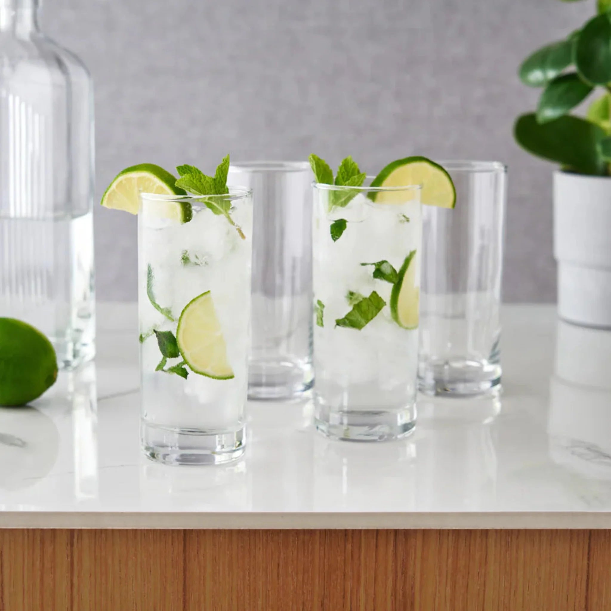 Highball 11 oz Cocktail Glasses, Set of 4-2