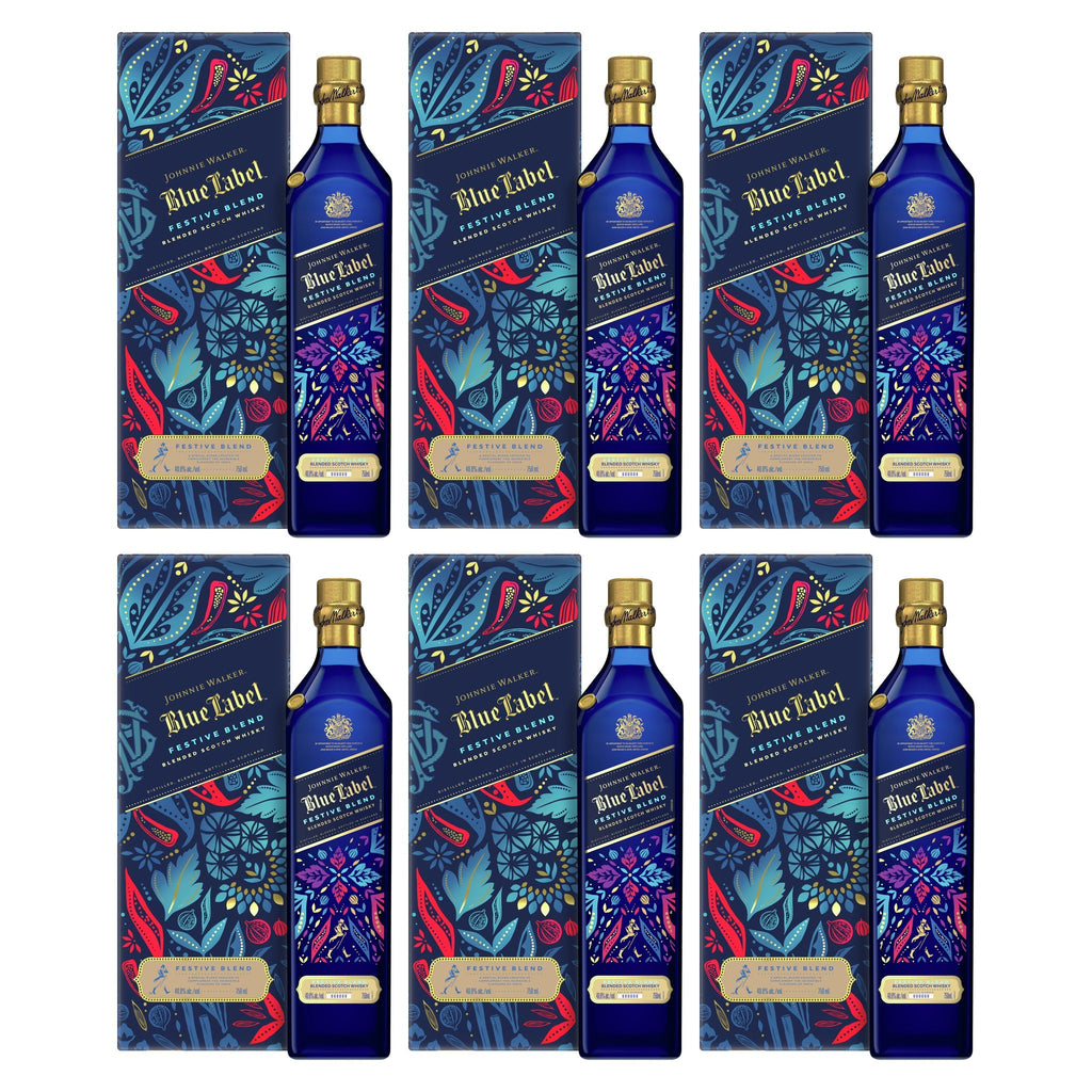 Johnnie Walker Blue Label Festive Blend — 6 Pack