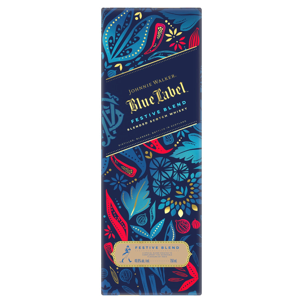 Johnnie Walker Blue Label Festive Blend - Front