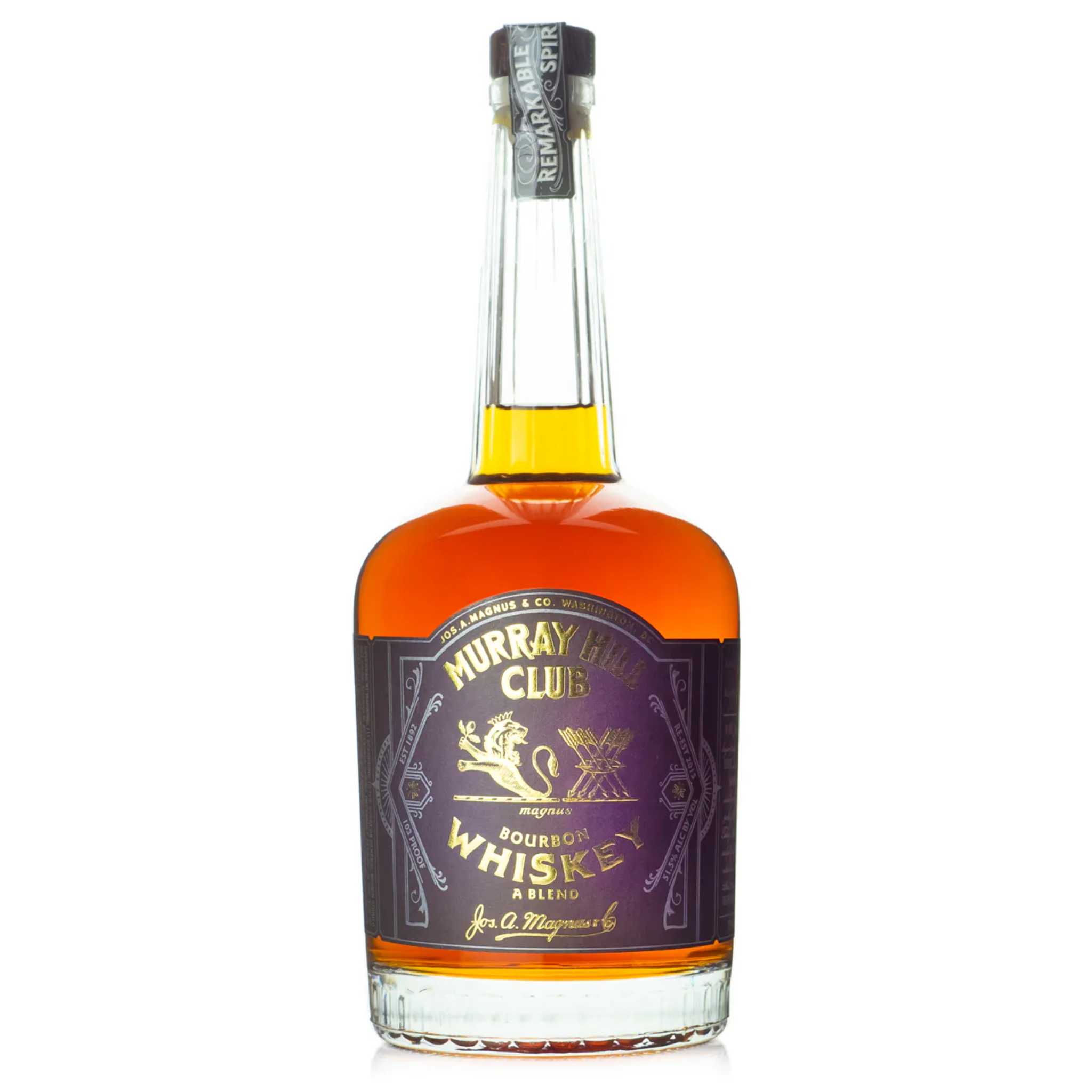 Jos A Magnus Bourbon Murray Hill Whiskey