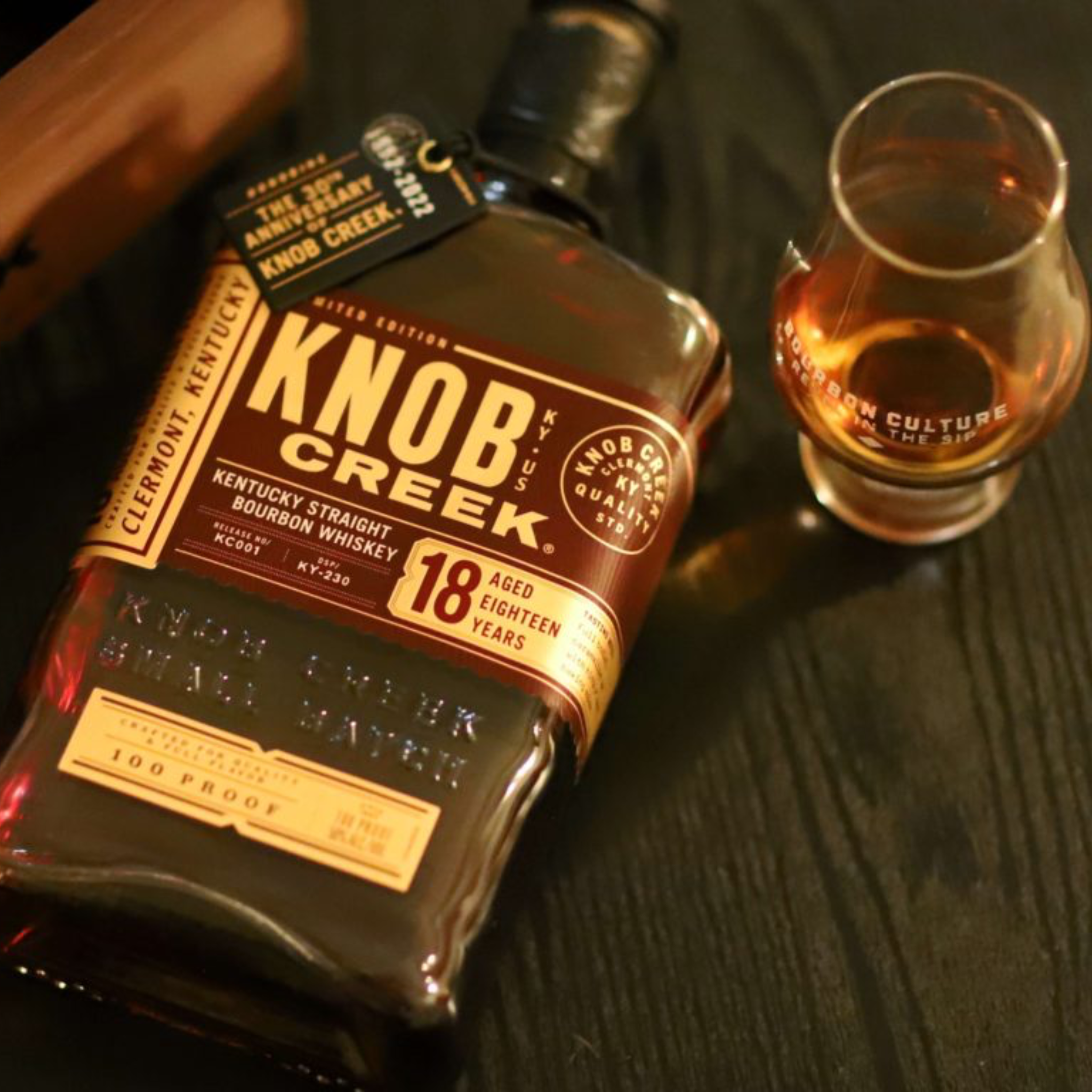 Knob Creek 18 Year Old Kentucky Straight Bourbon Whiskey (3)