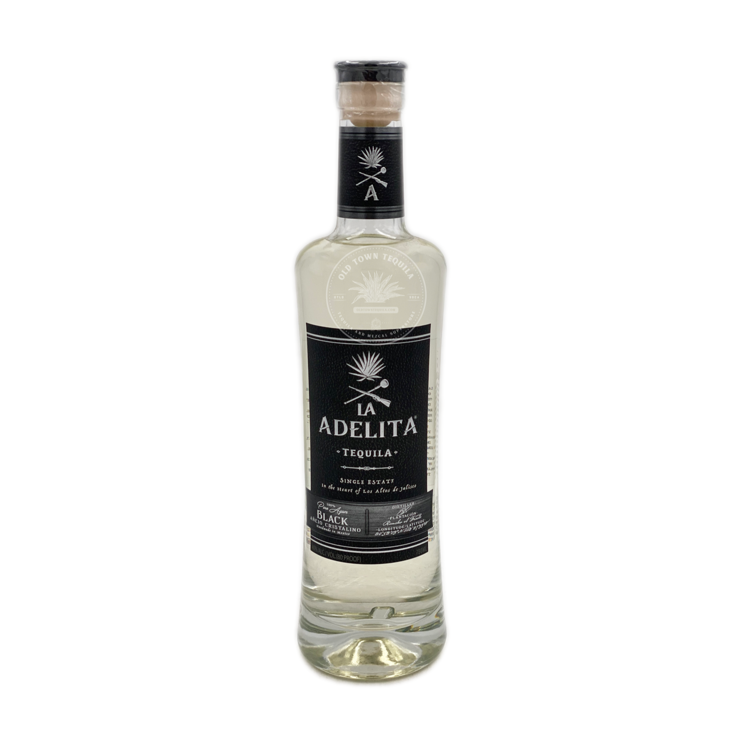 La Adelita Tequila Black Anejo Cristalino