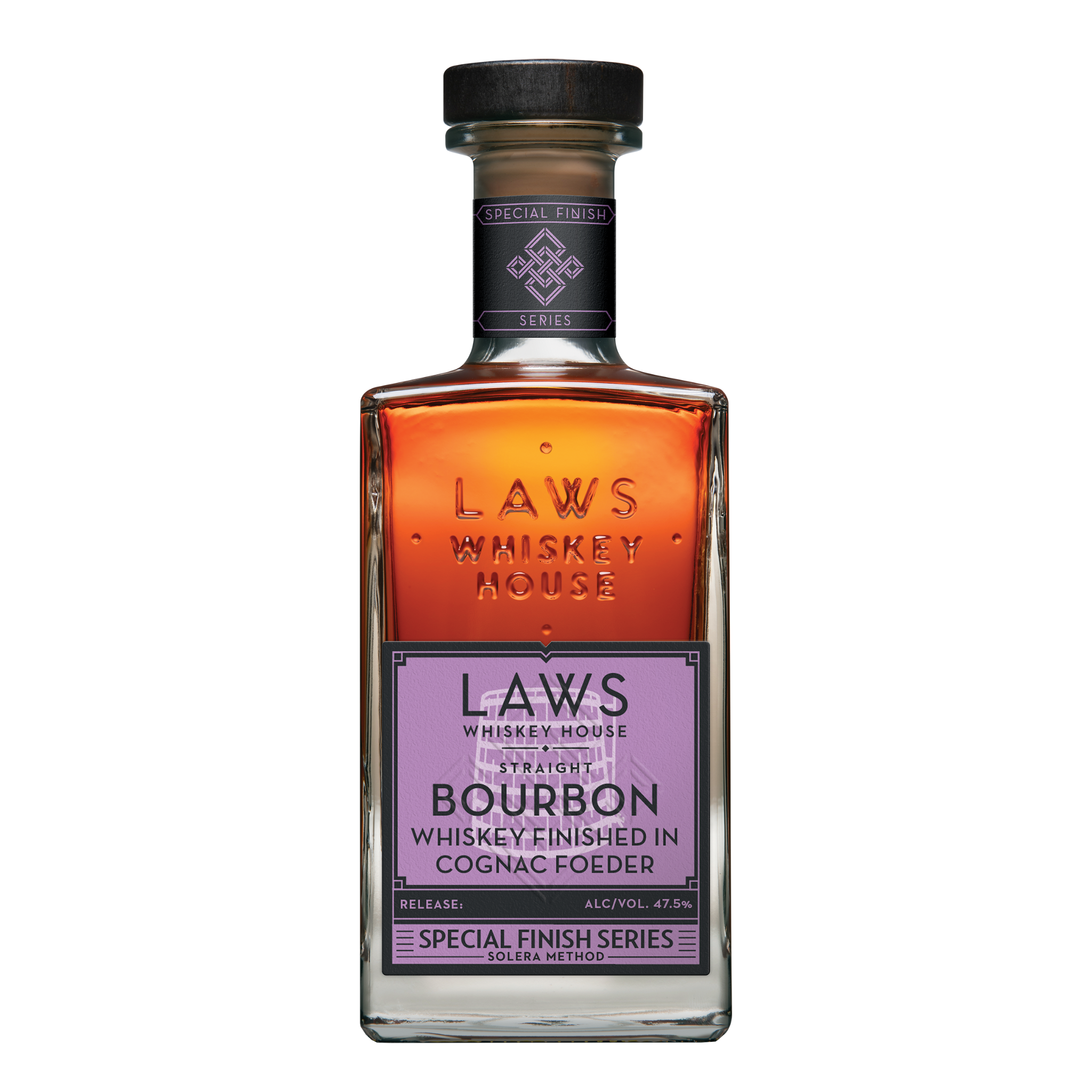 Laws Whiskey House Four Grain Finished In Cognac Foeder Straight Bourbon Whiskey
