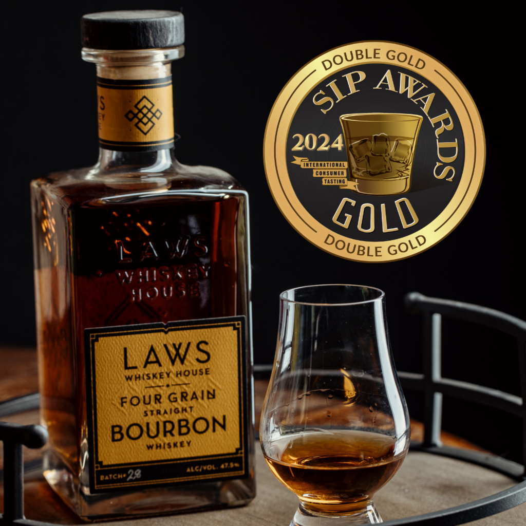 Laws Whiskey House Four Grain Straight Bourbon Whiskey