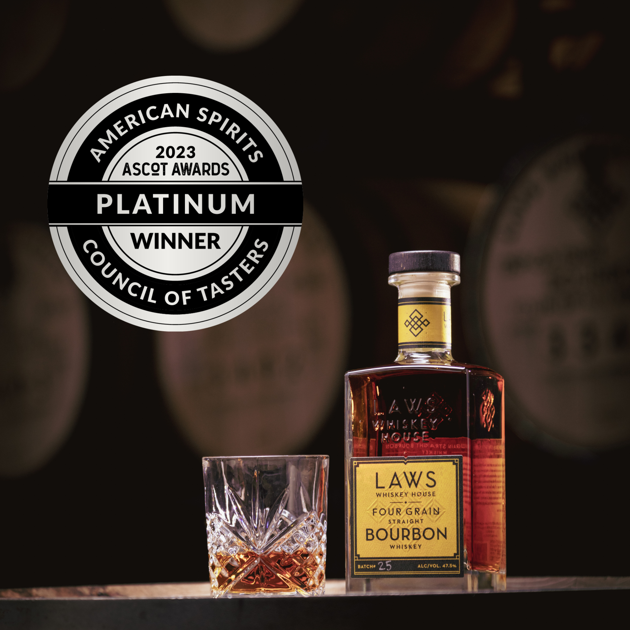 Laws Whiskey House Four Grain Straight Bourbon Whiskey3
