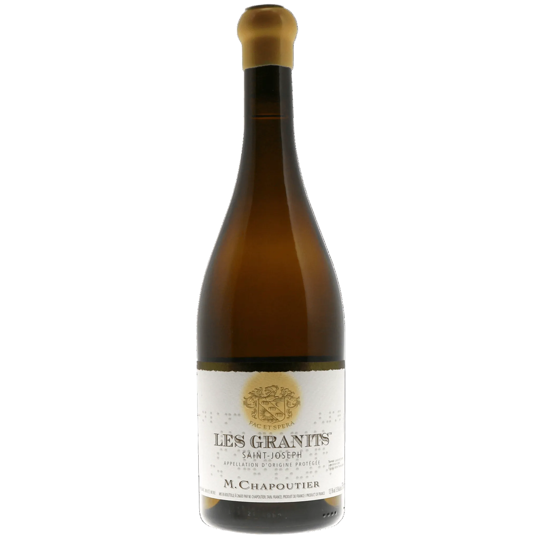 M. Chapoutier Appellation D'Origine Protegee Saint Joseph Les Granits Blanc 2020