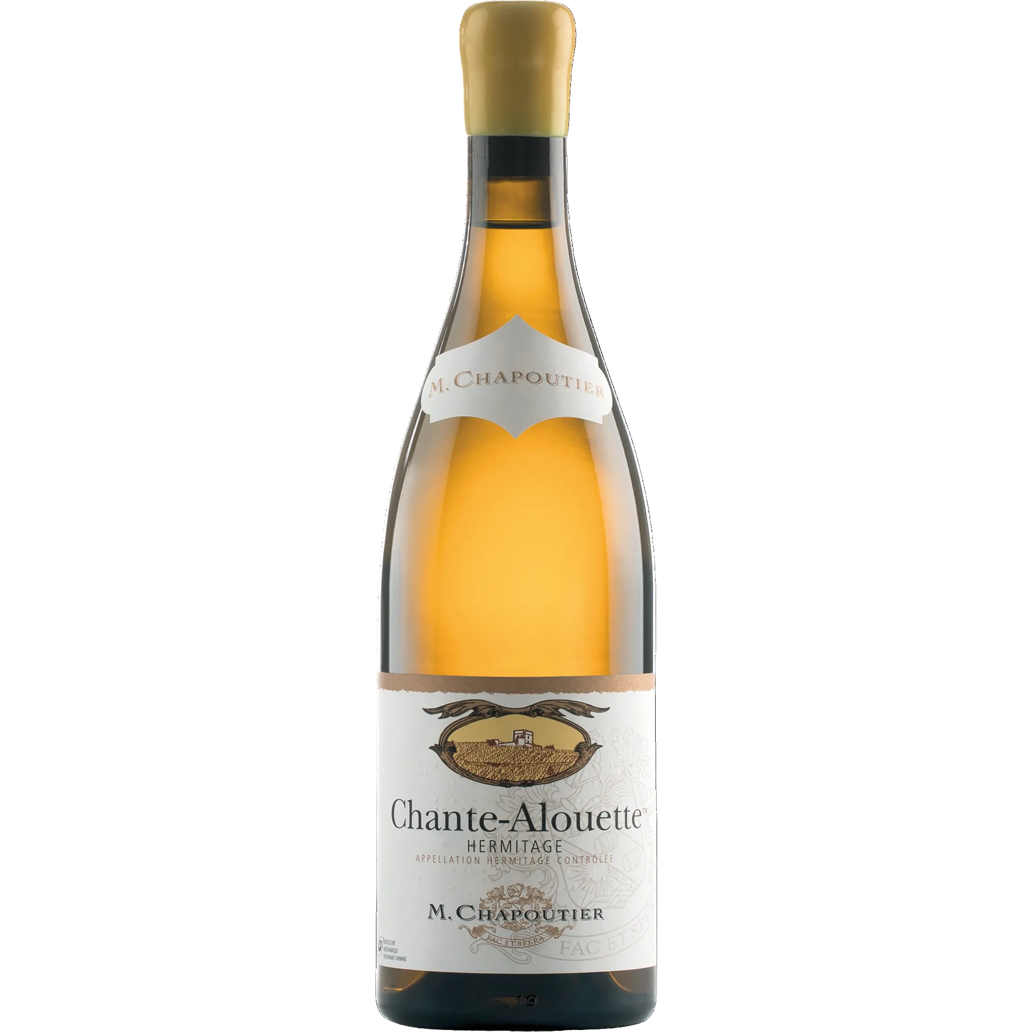 M. Chapoutier Appellation Hermitage Controlee Chante-Alouette Blanc 2020