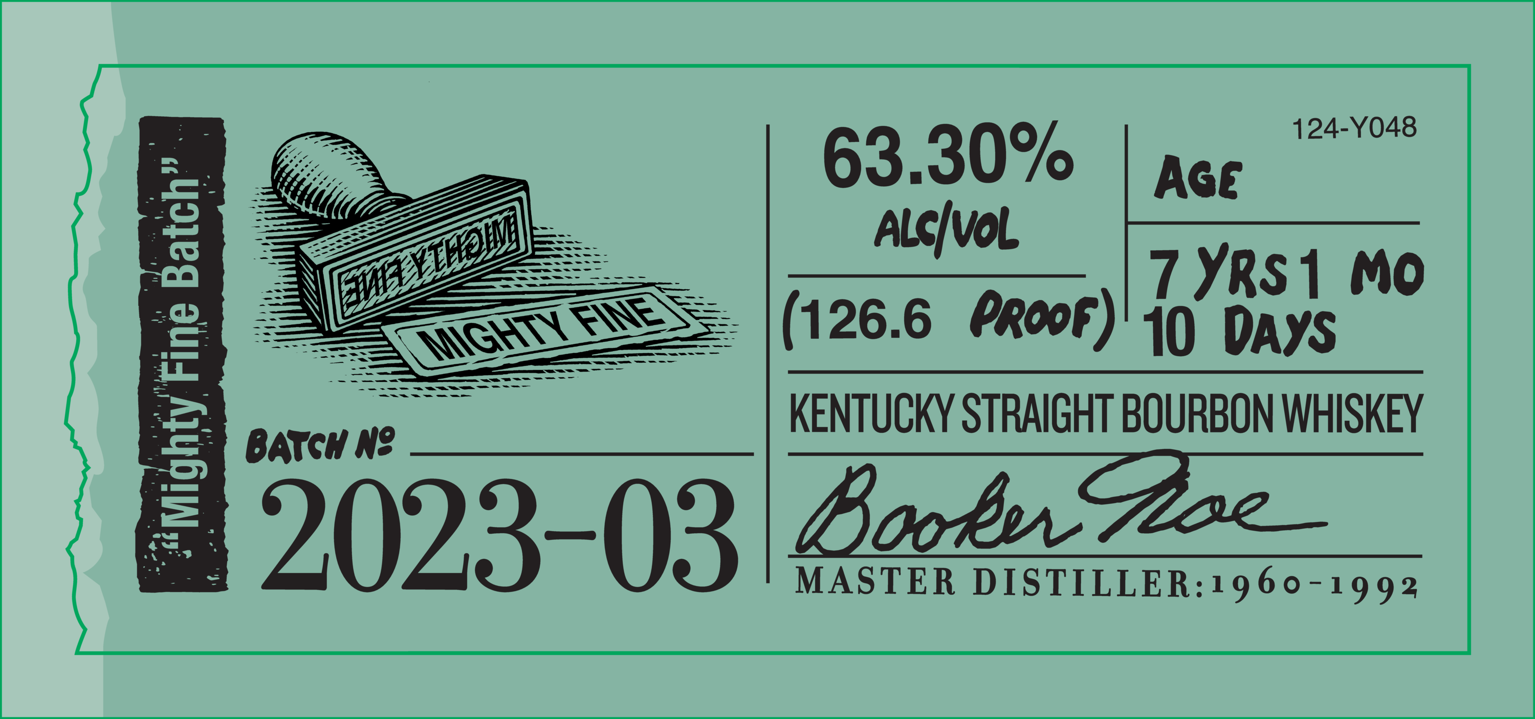 Booker’s Bourbon "Mighty Fine Batch" 2023-03 (2)