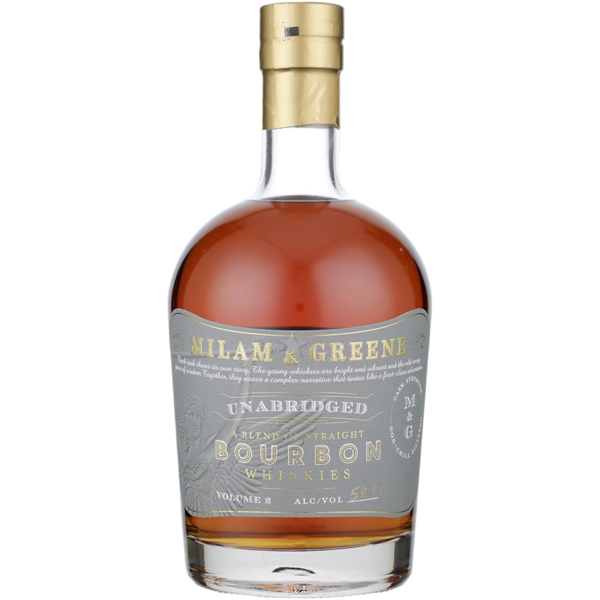 Milam & Greene Blended Bourbon Unabridged Volume-II 2 Year Whiskey