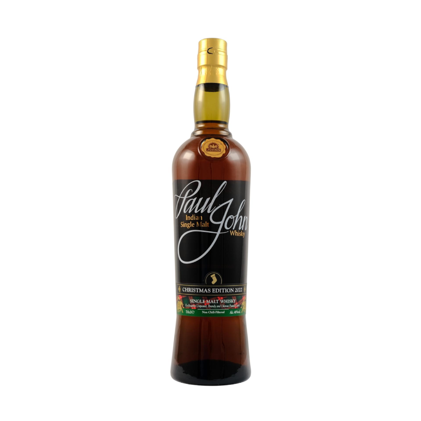 Paul John Single Malt Whiskey Christmas Edition 2022