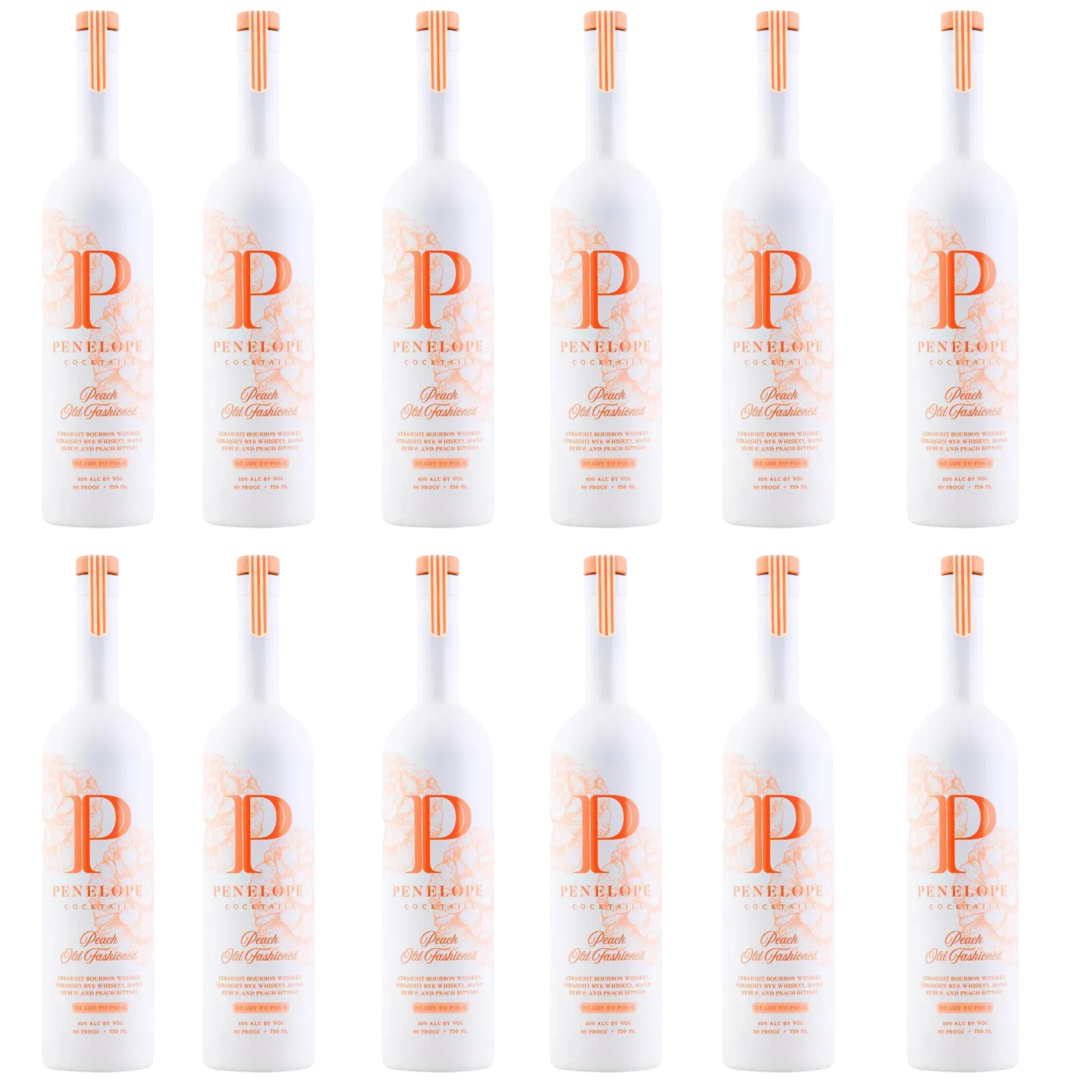 Penelope Bourbon Peach Old Fashioned – Ready to Pour Cocktail (4)