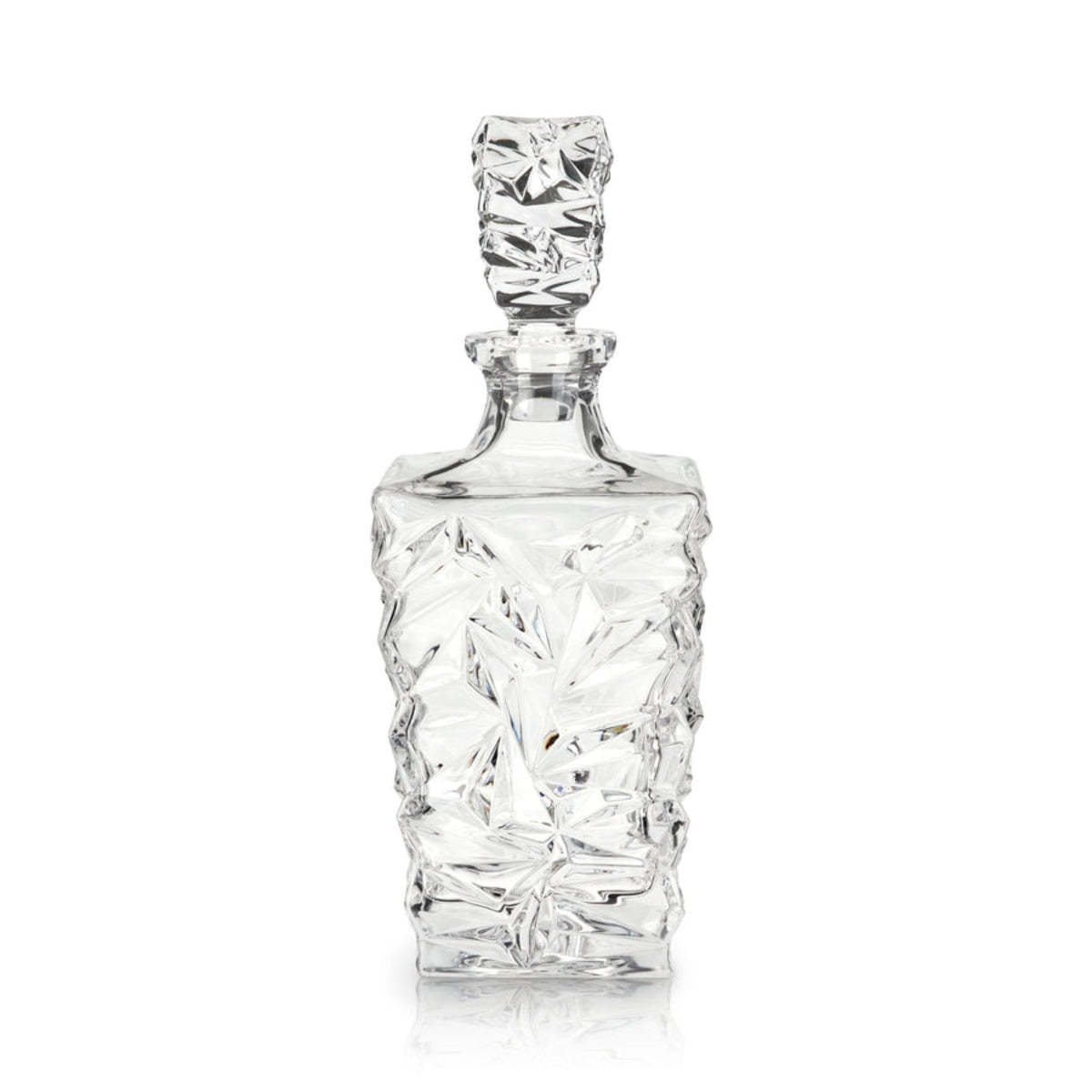 Prism Crystal Whiskey Decanter-1