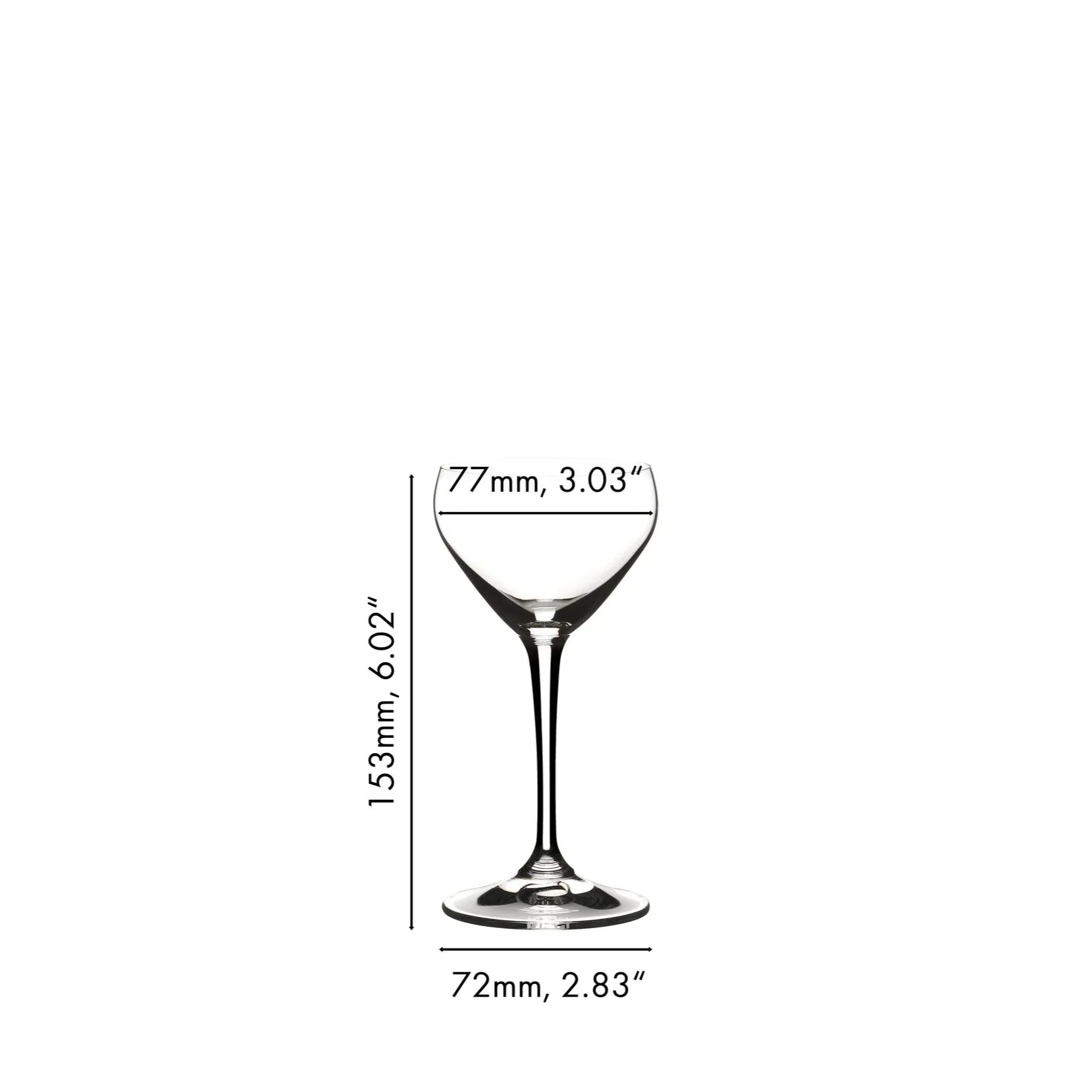 Riedel Drink Specific Glassware Nick & Nora Glass