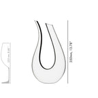Riedel Wine Decanter Black Tie Amadeo – Set of 1 (4100/83)-3