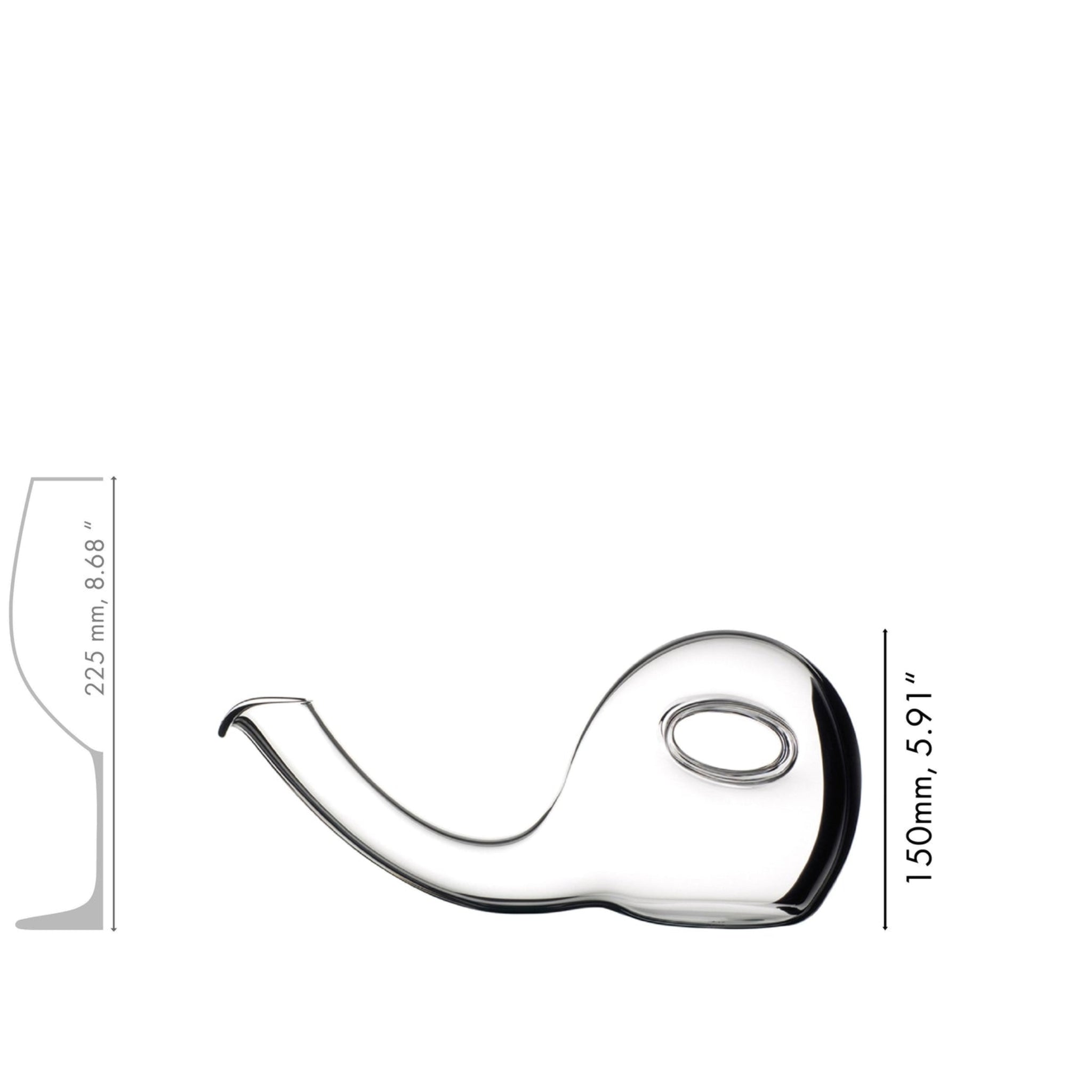 Riedel Wine Decanter Escargot – Set of 1 (2011/02)-3