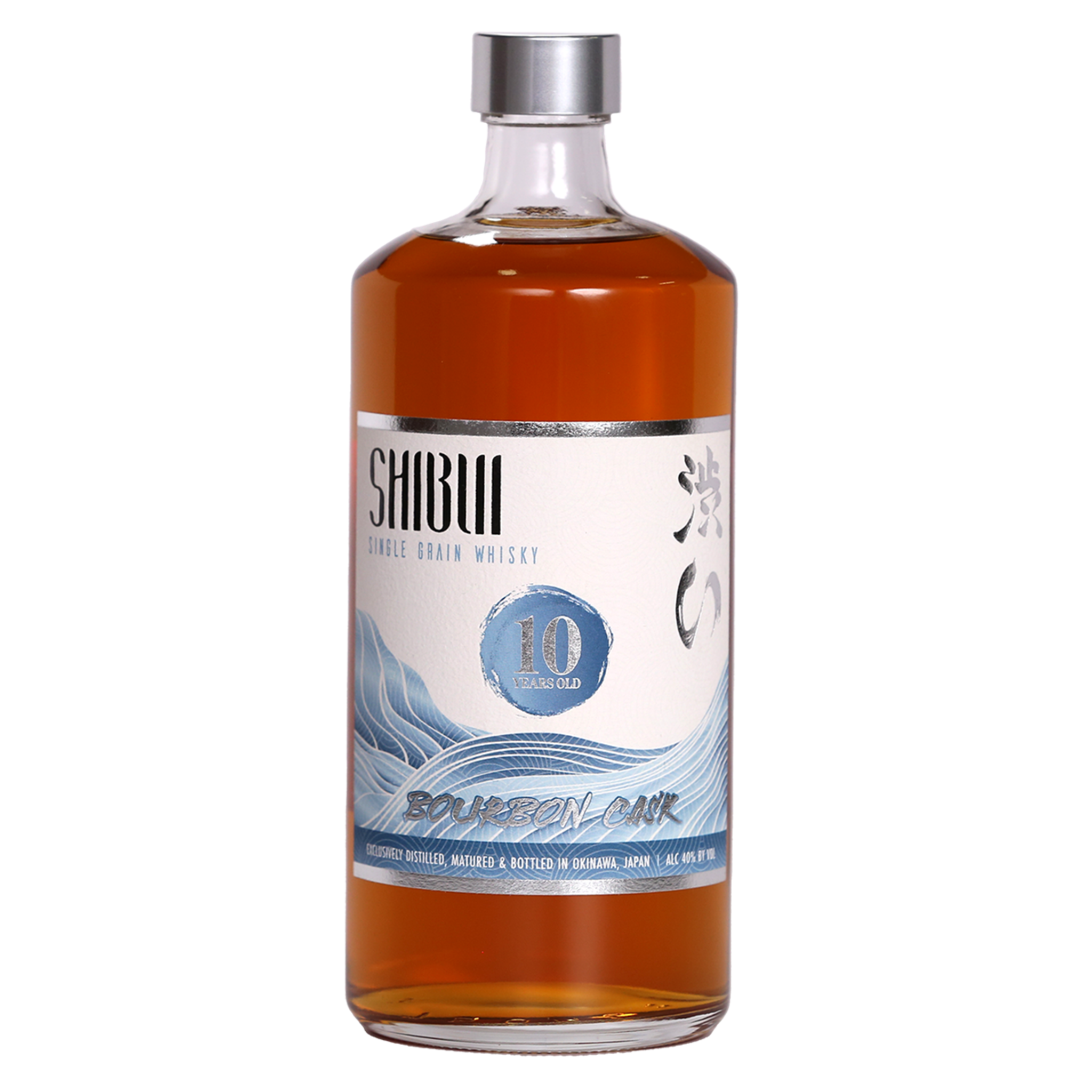 Shibui Single Grain Whiskey - 10 Years Old Bourbon Cask (Bottled In Okinawa, Japan)