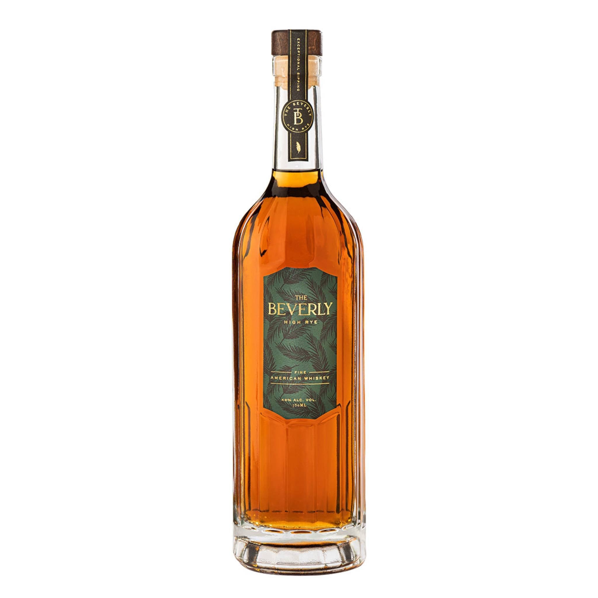 The Beverly High Rye Blended American Whiskey