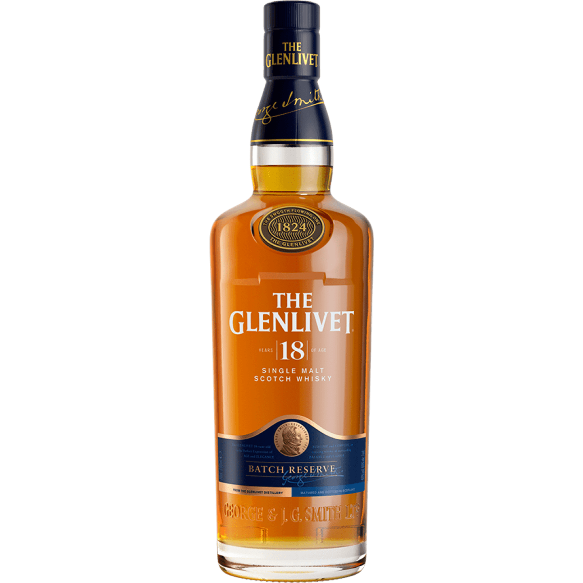 The Glenlivet Single Malt Scotch  18 Year Whiskey American Hogshead Single Cask Edition