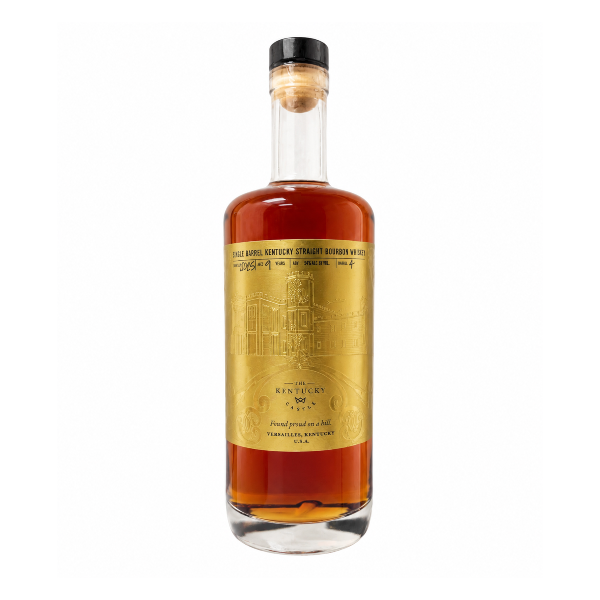 The Kentucky Castle Single Barrel Straight Bourbon Whiskey – 9 Year Barrel