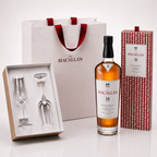 The Macallan 18 Year Old Double Cask Single Malt Luxury Gift Set with Crystal Glassware