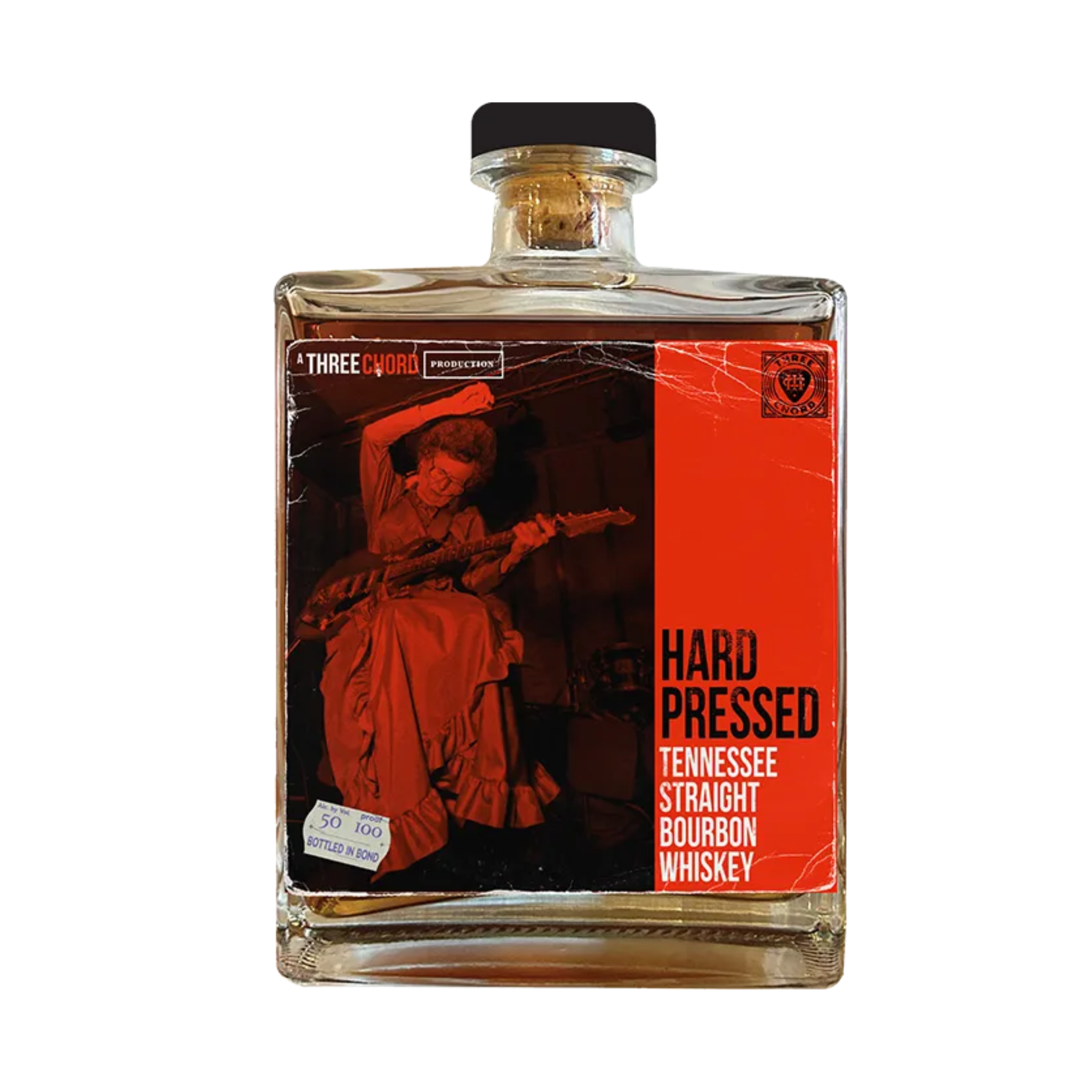Three Chord Hard Pressed Bottled-in-Bond Bourbon bottle